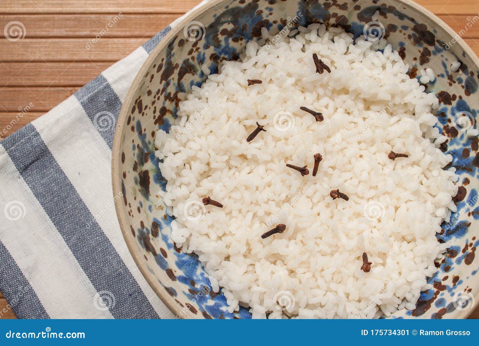 Aromatic boiled rice stock image. Image of asian, food 175734301