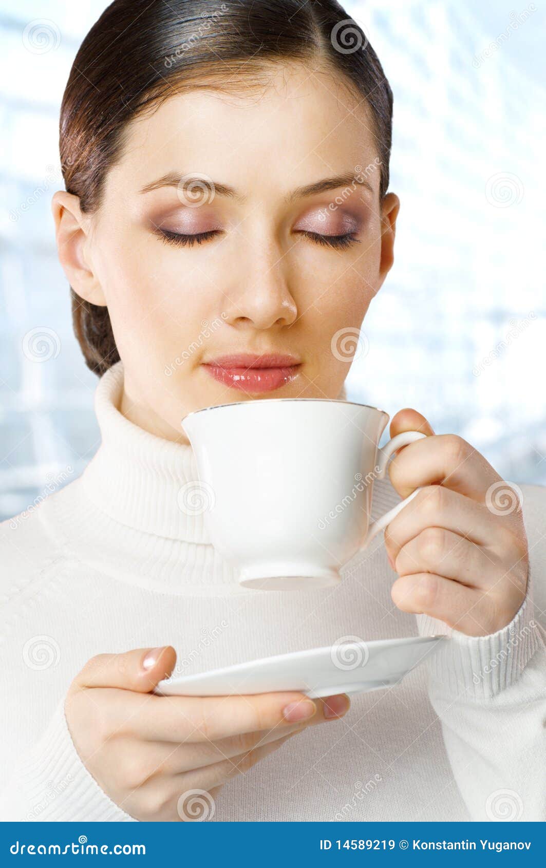 Aromatic coffee stock image. Image of face, refreshment - 14589219