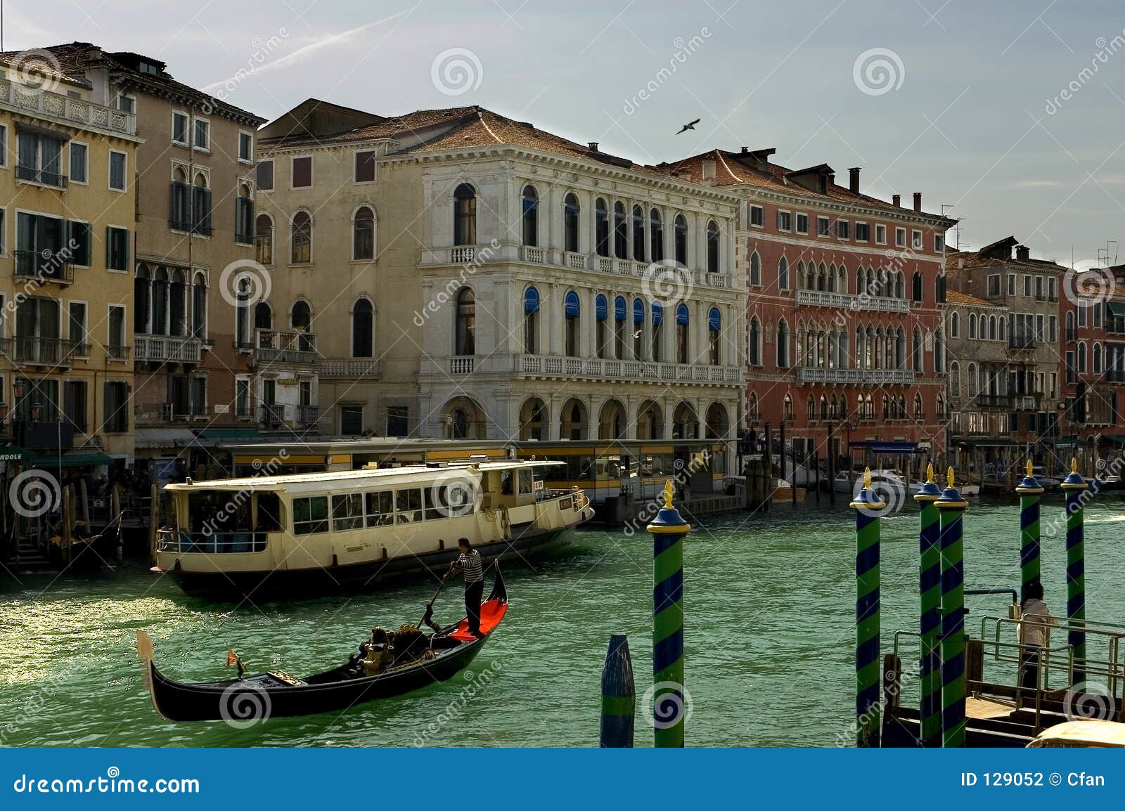 around the grand canal, venice