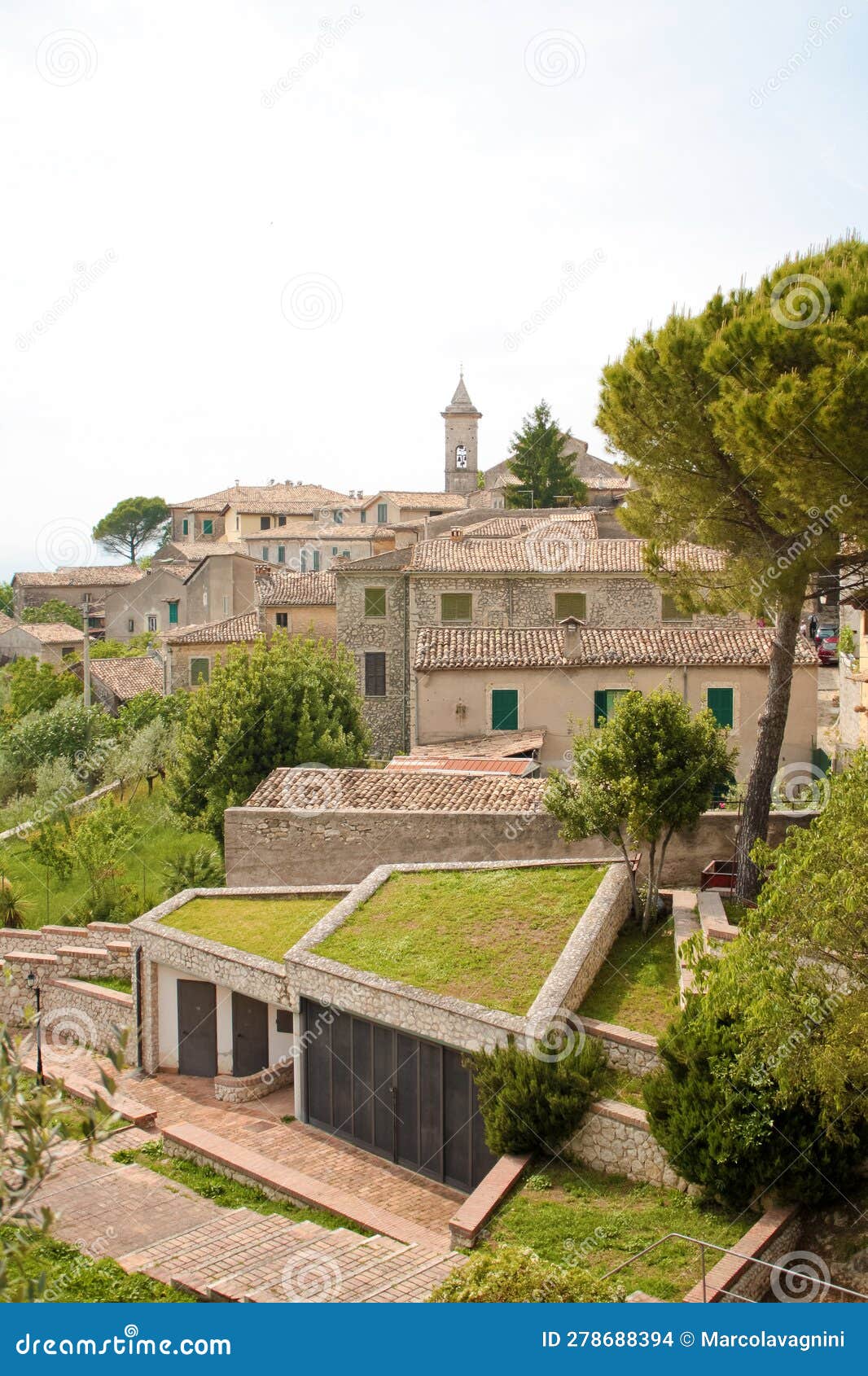 arpino, italy - towerbell