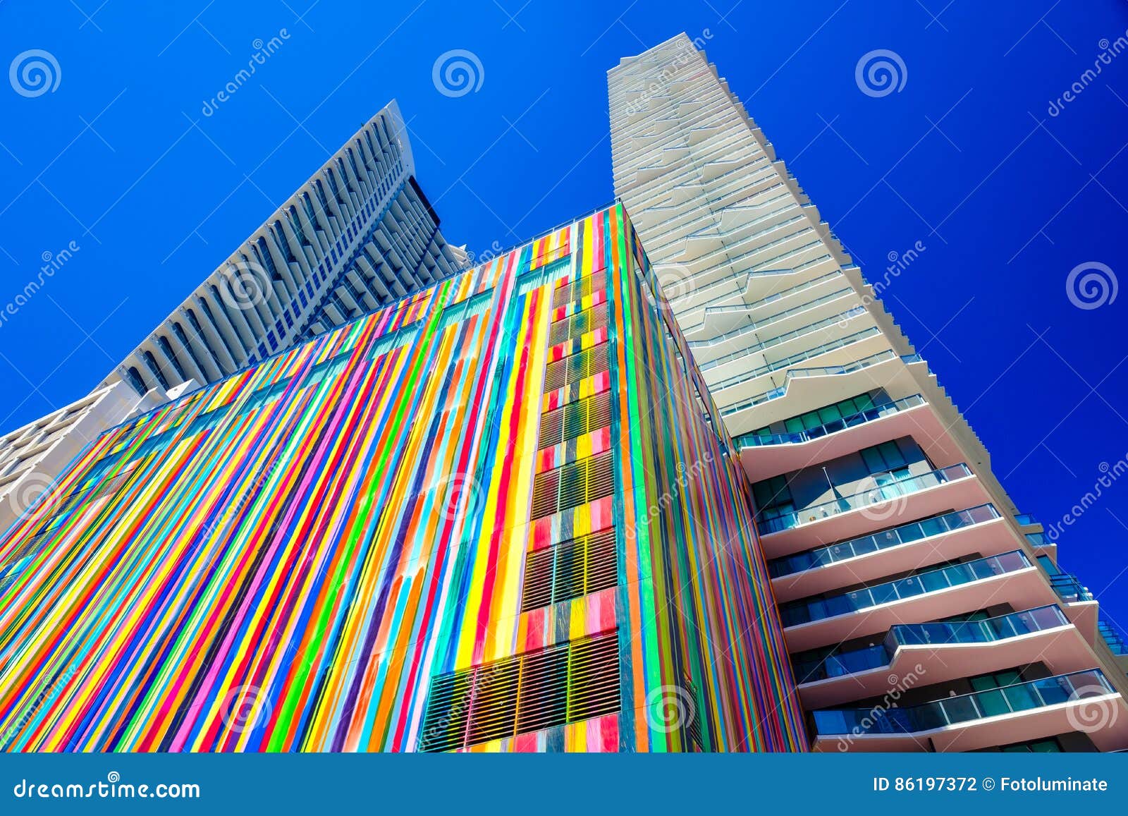 Arquitectura De SLS Miami Brickell Fotografía editorial Imagen de