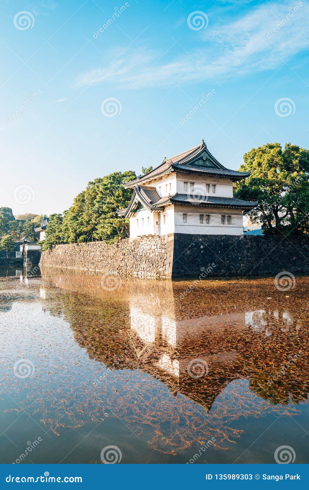 Arquitetura Historica Do Palacio Imperial No Toquio Japao Imagem De Stock Imagem De Pedra Famoso