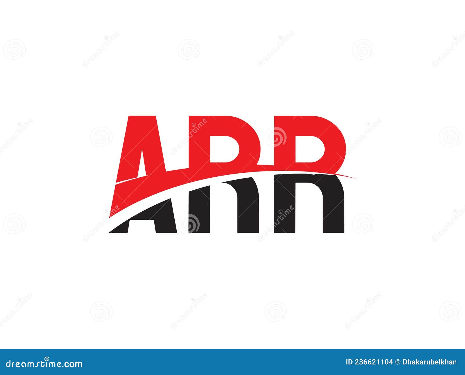 arr letter initial logo   