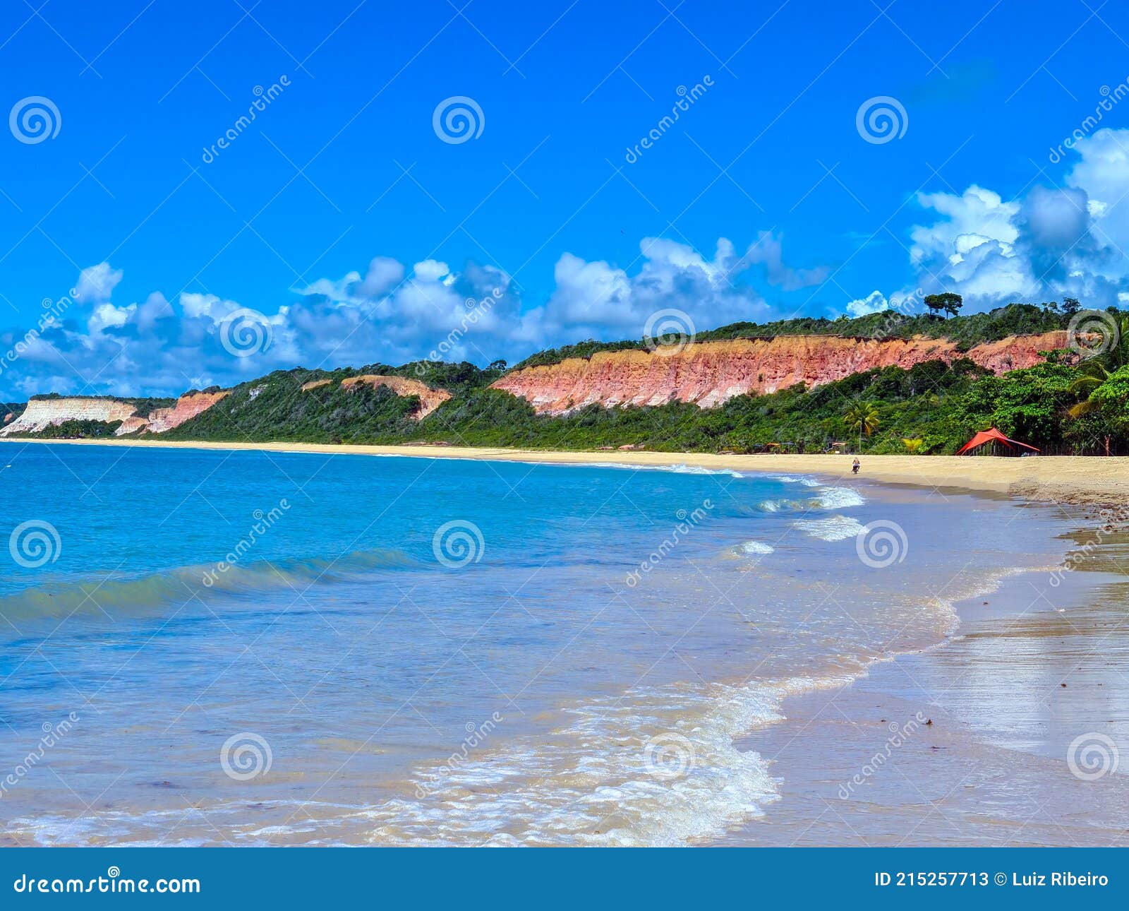 arraial d`ajuda is a district of the brazilian municipality of porto seguro, on the coast of the state of bahia