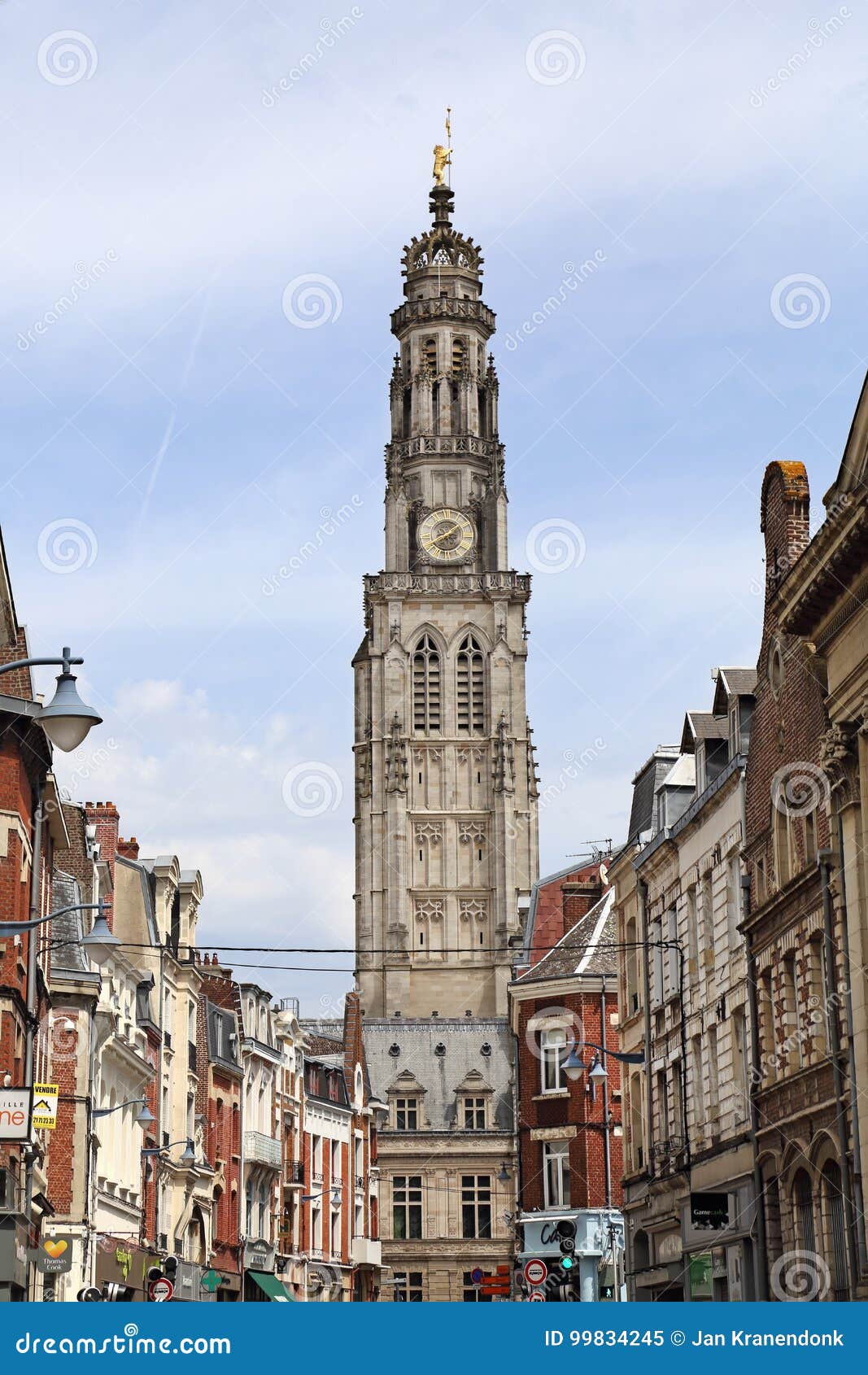 Cathedral of Arras, France editorial image. Image of travel - 99834245