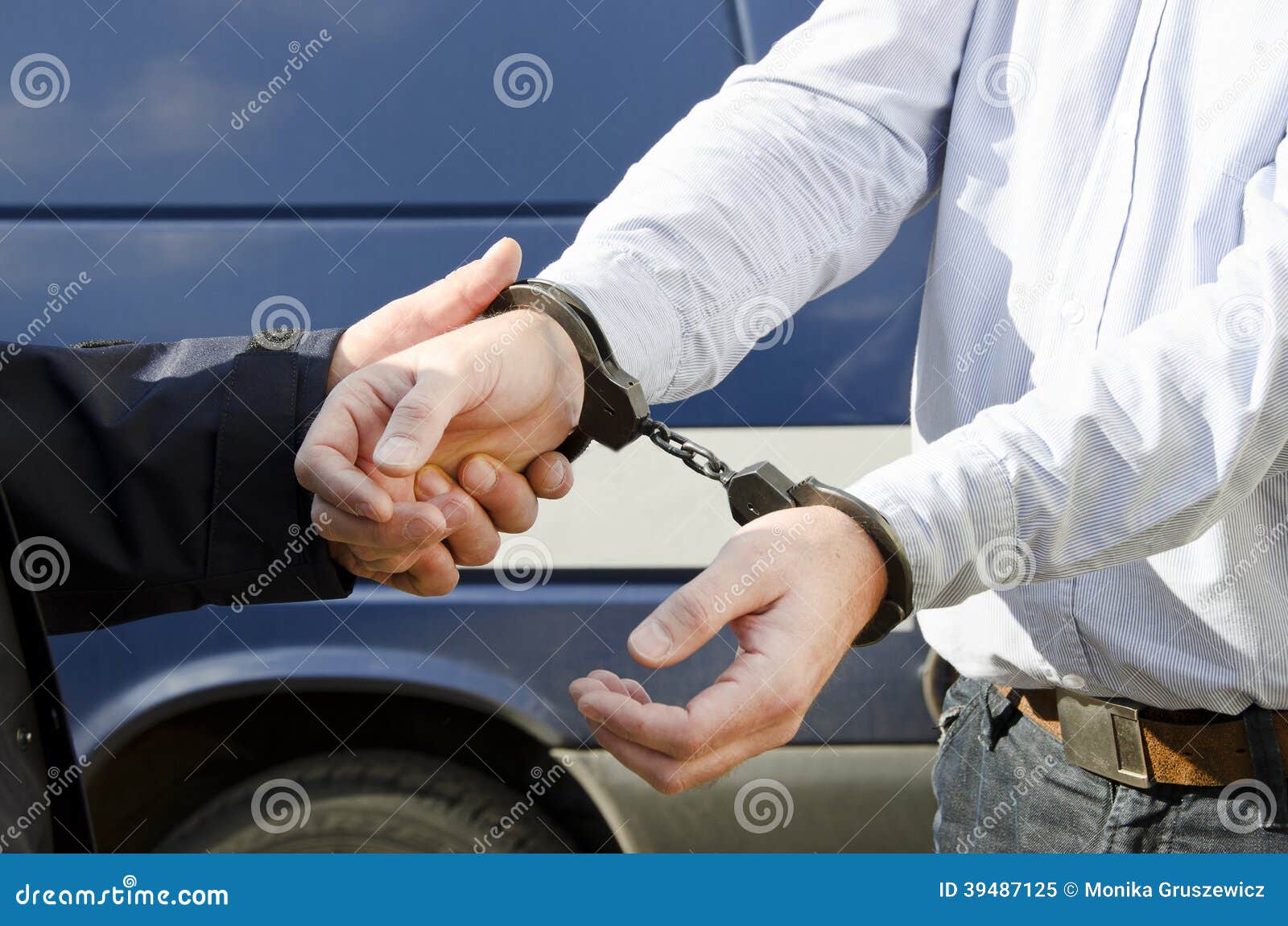 The arrest of a man stock image. Image of officer, offender 39487125