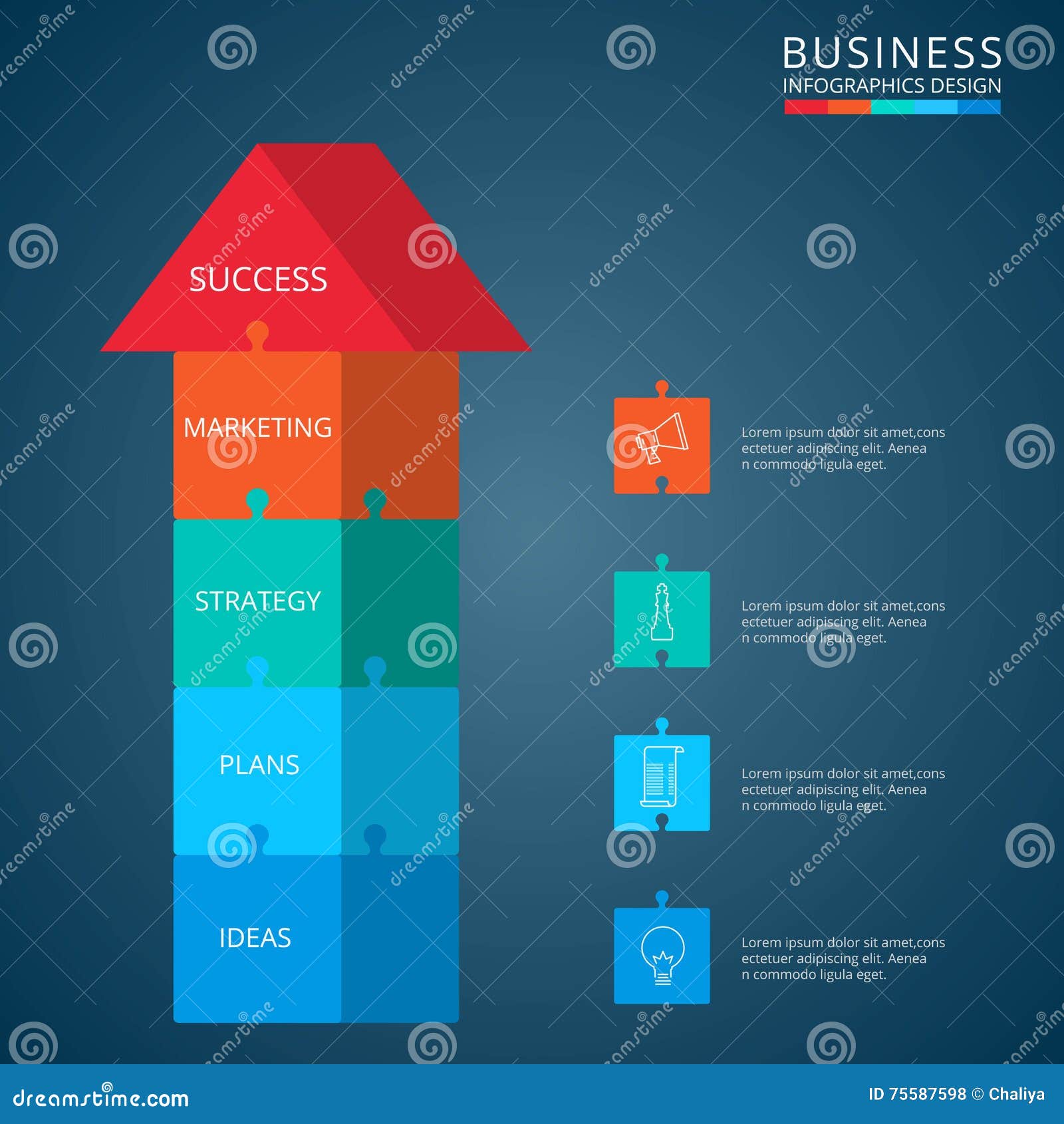 Arrow Business Concept Infographic Template Can Be Used For Workflow Layout Diagram Web Design