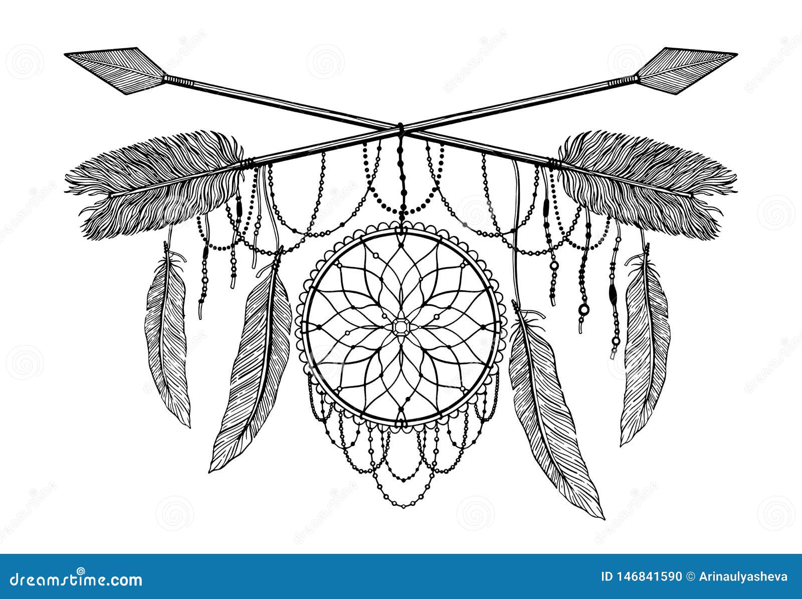 Arrow Crossing Amulet in Ethical and Mandala in Style Color Graphic in White Background Stock Illustration - Illustration of feather, bird: 146841590 Arrow Crossing Amulet in Ethical and Mandala in Style Color Graphic in White Background Stock Illustration - Illustration of feather, bird: 146841590