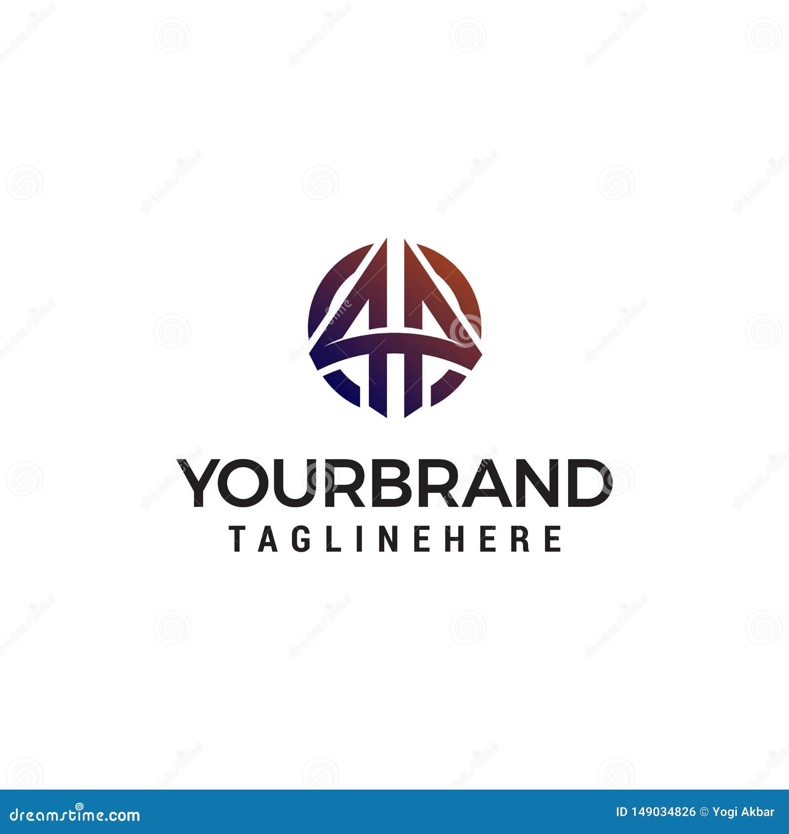 Arrow Logo Design Concept Template Stock Vector Illustration of clean