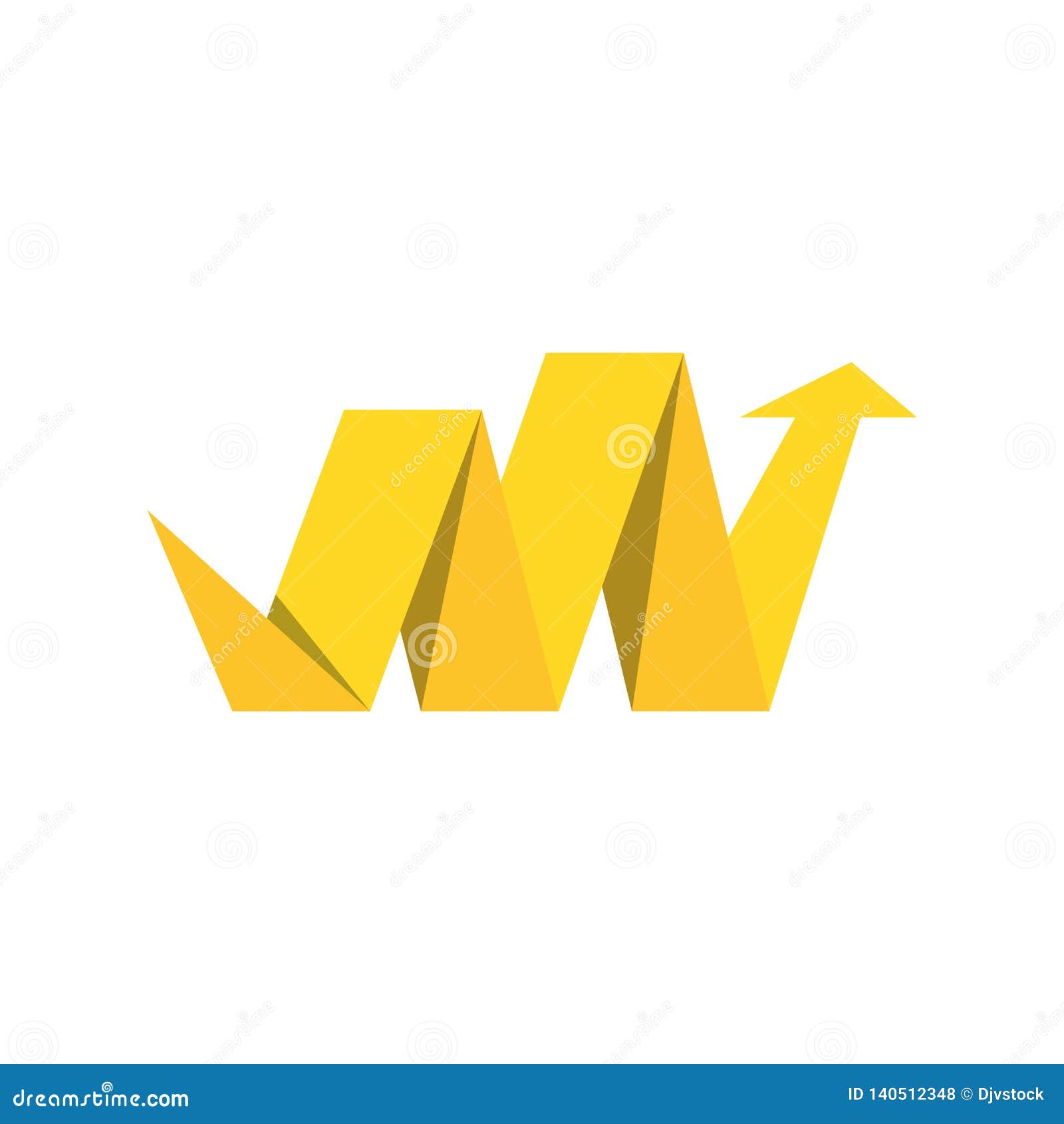 Arrow Statistics Infographic Icon Stock Vector - Illustration of ...