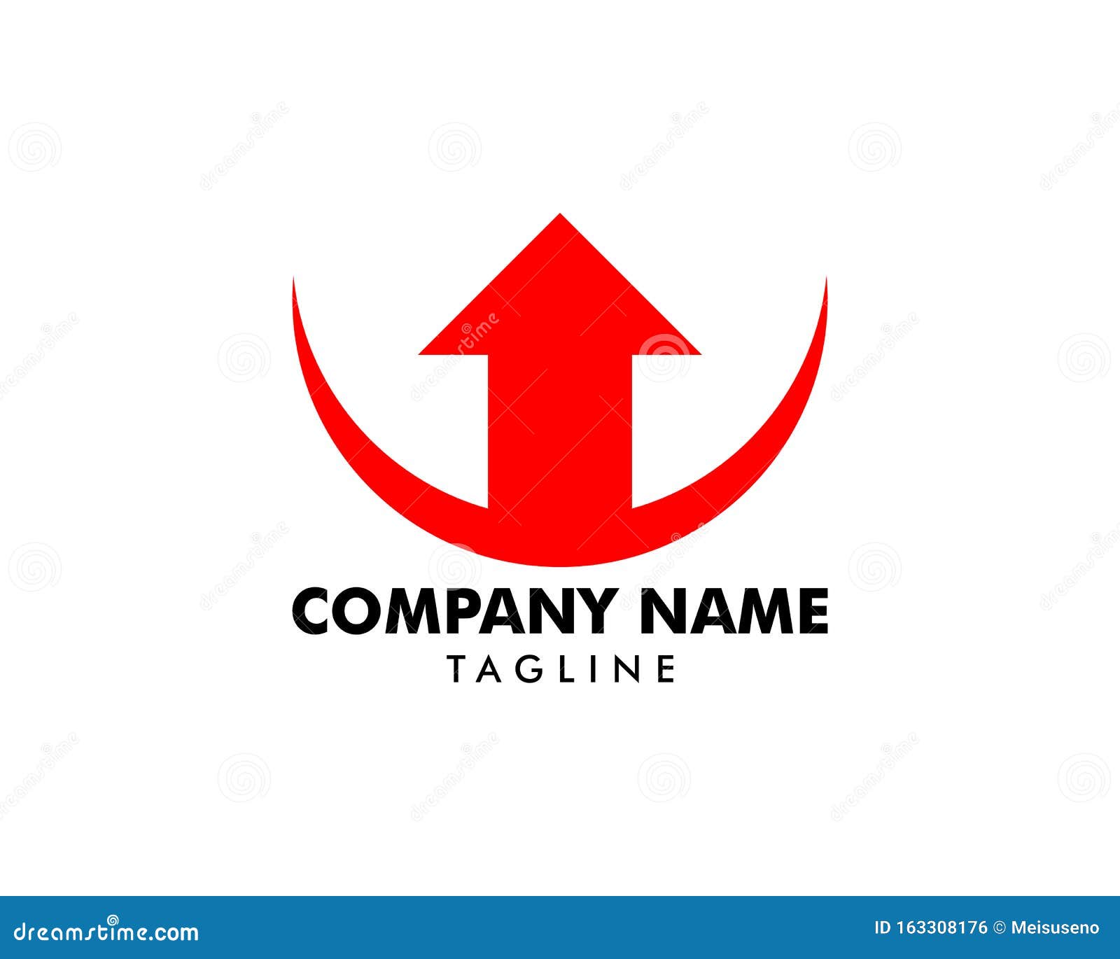 Arrow Up Logo Vector Template Design Stock Vector Illustration of