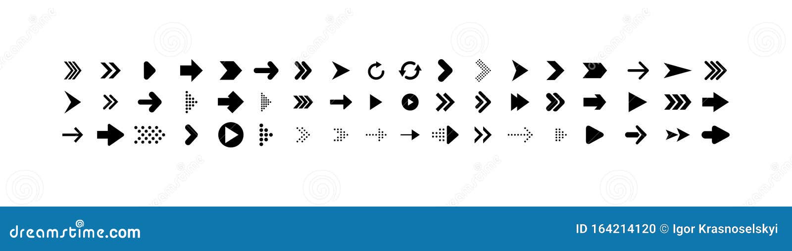 arrows collection. big set of arrows  icons,  on white background. arrow different s in modern simple flat