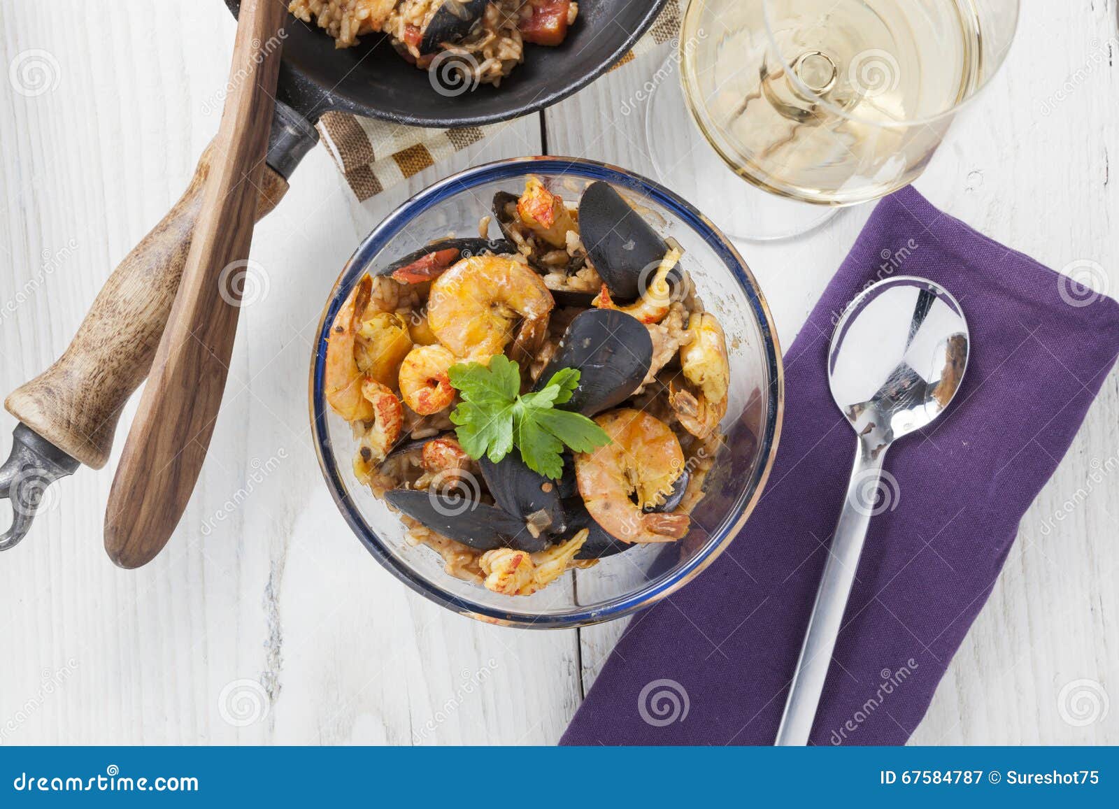 arroz de marisco portugese paella seafood dish