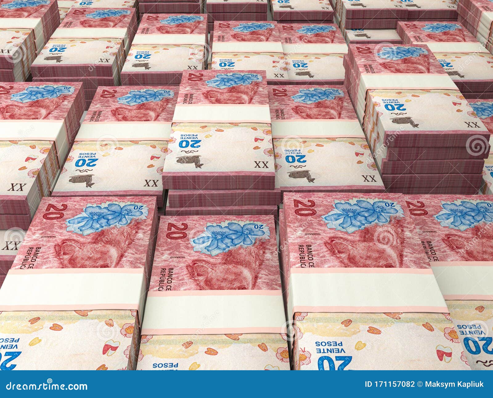 Argentine Peso Shows Currency Exchange And Banknotes Stock Image argentine-peso-shows-currency-exchange-and-banknotes-stock-image