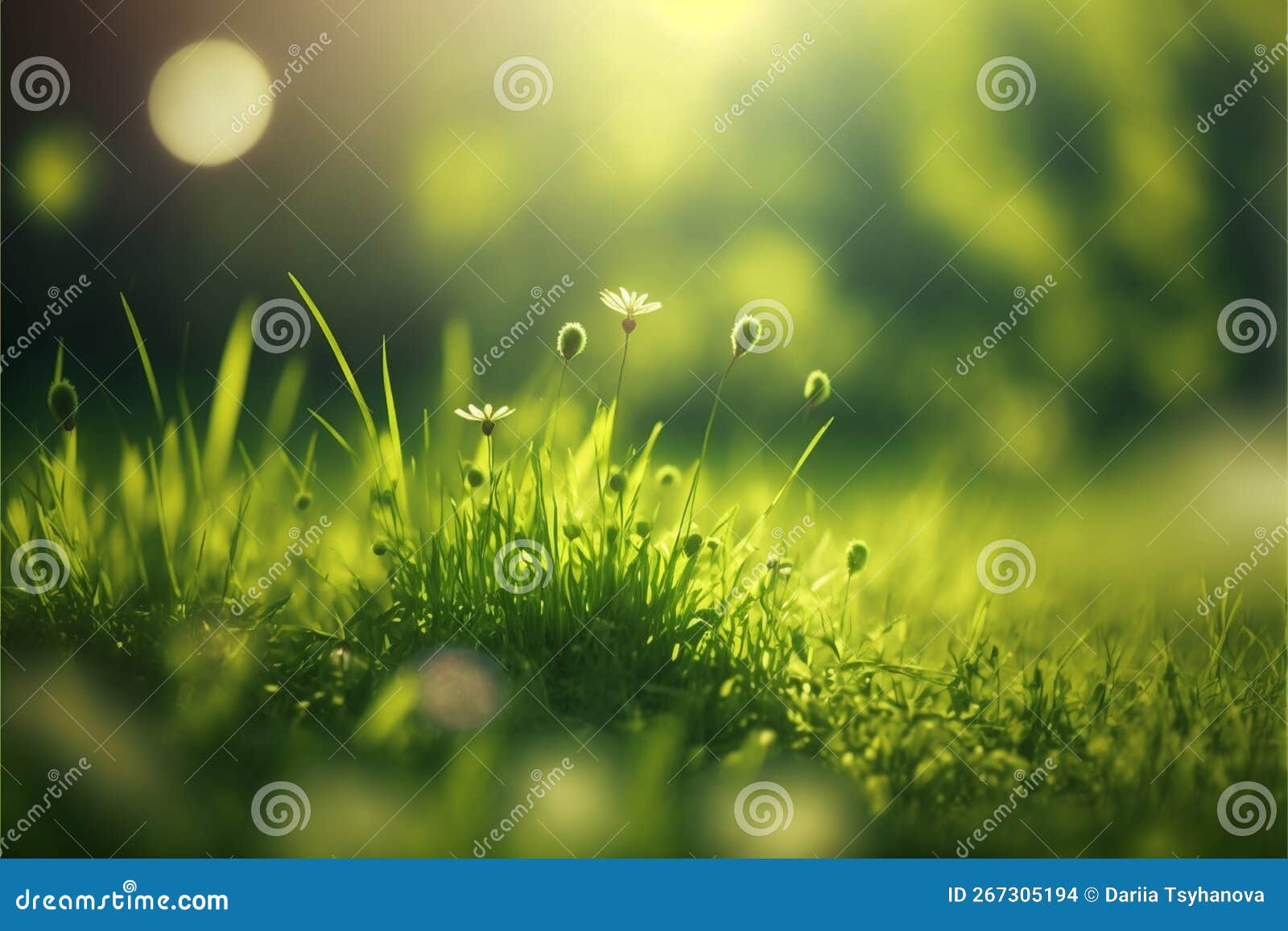 Art Abstract Spring Background or Summer. Spring Background, Spring Theme. Generative AI Stock