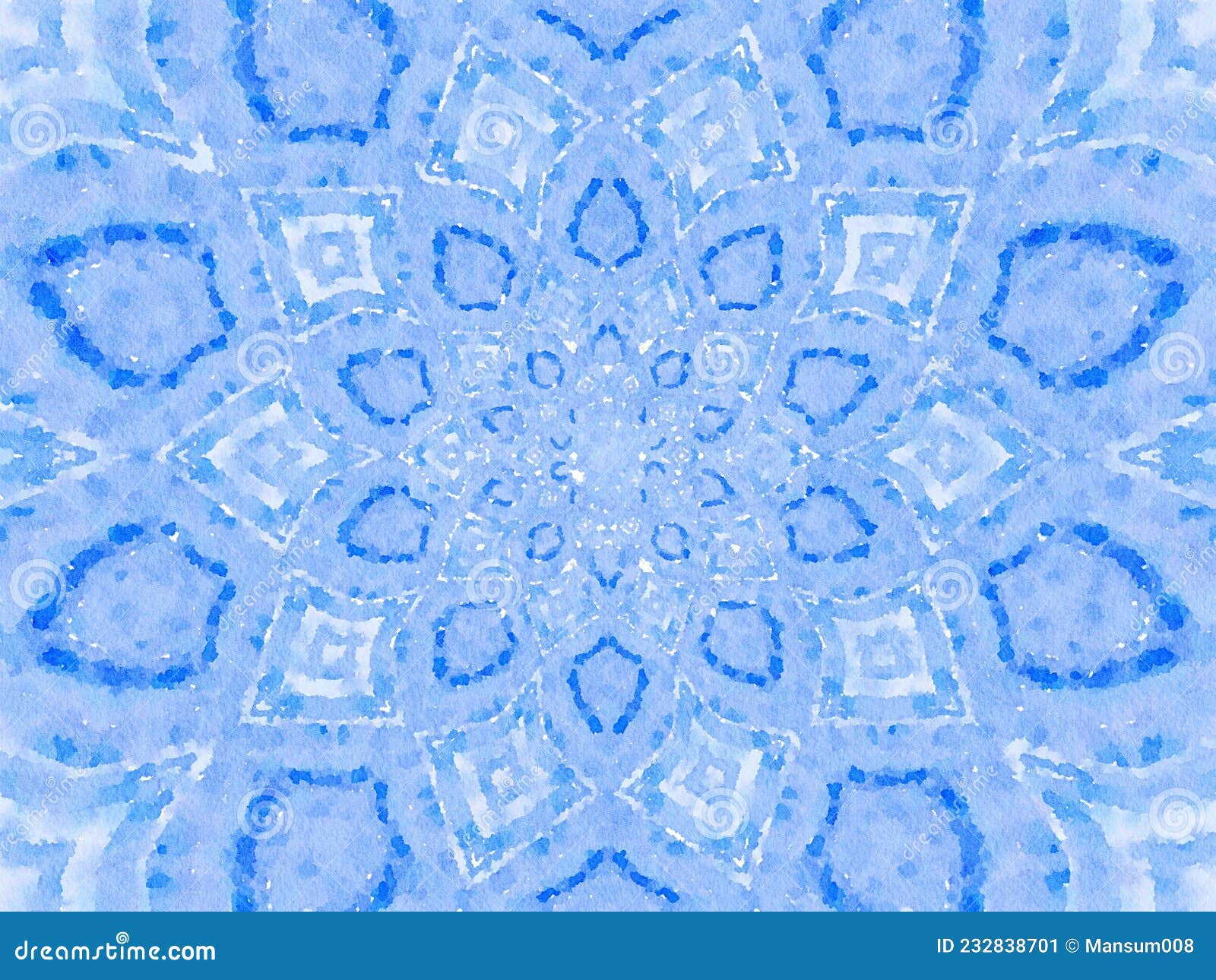 Blue Color of Abstract Background Stock Illustration Illustration of