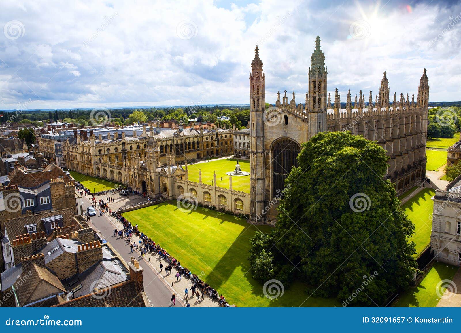 Kings College, Oxford University, Grounds of Kings College …