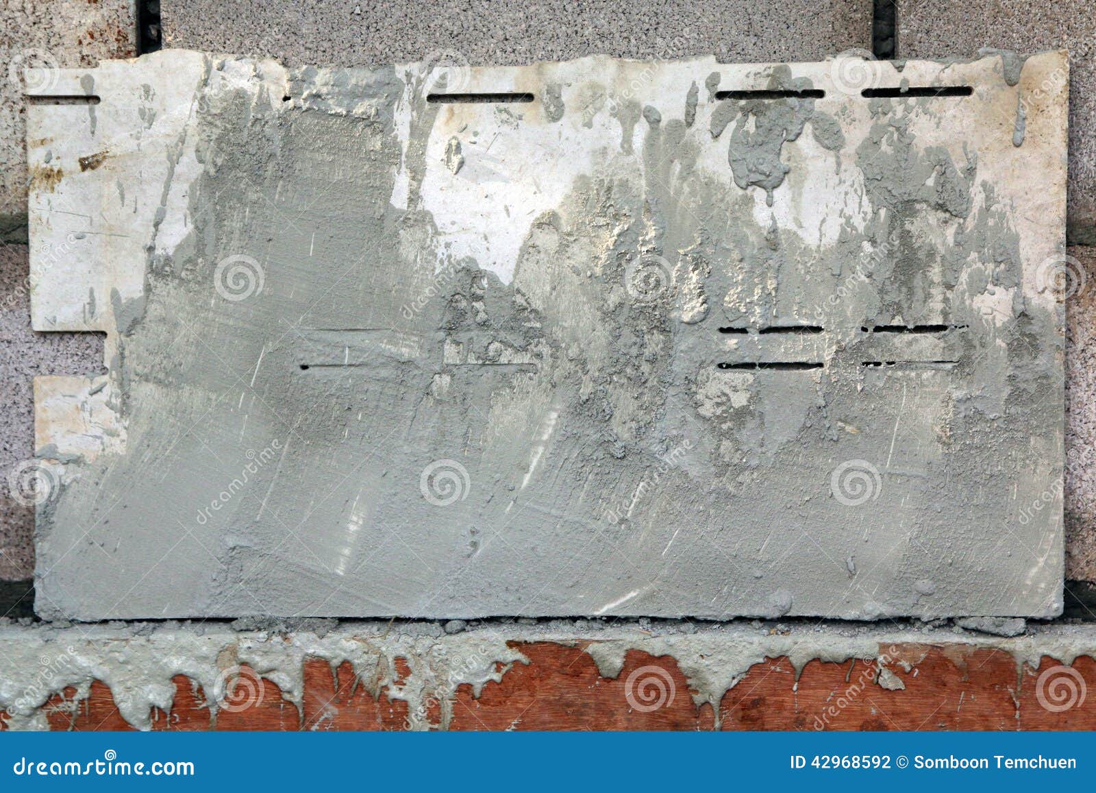 Art of cement stock photo. Image of buddha, plummet, damaged - 42968592