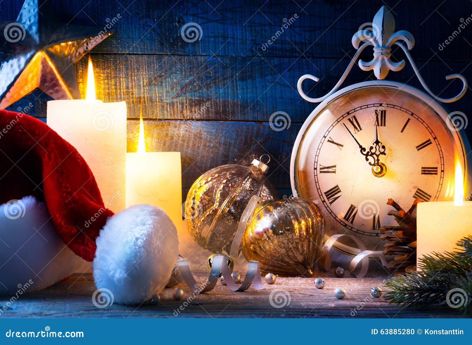 Art Christmas holiday eve stock photo. Image of candle - 63885280