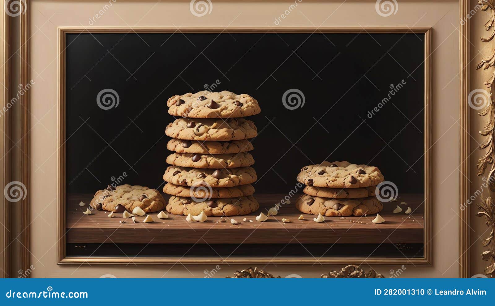 The Art of Cookie Creation a Masterpiece of Flavors and Techniques.AI