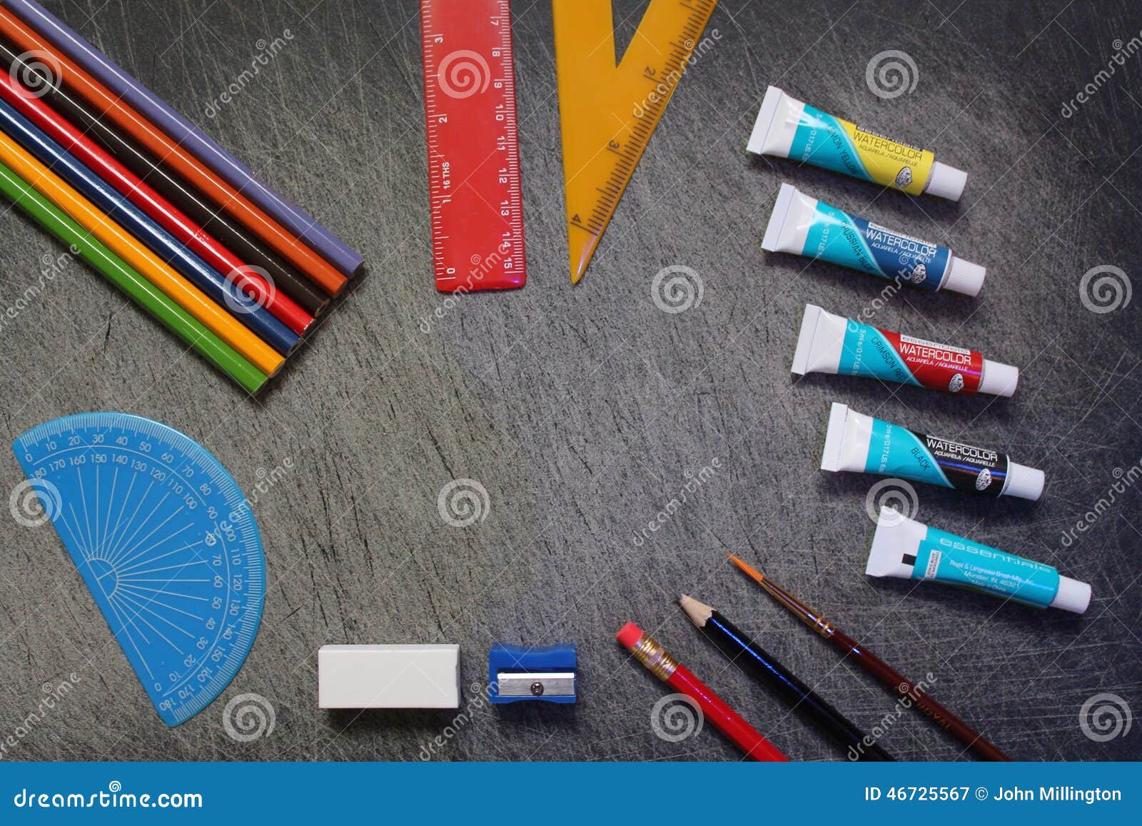 Art and craft background editorial photography. Image of classroom -  46725567