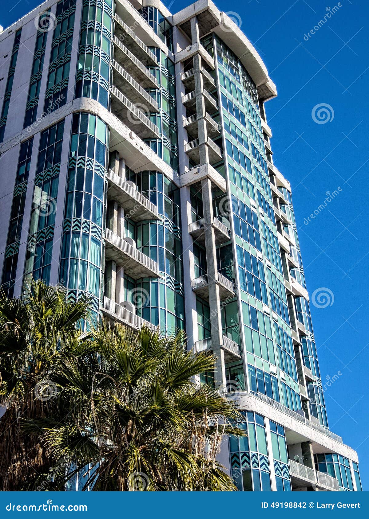 Art Deco architecture stock photo. Image of america, balconies 49198842