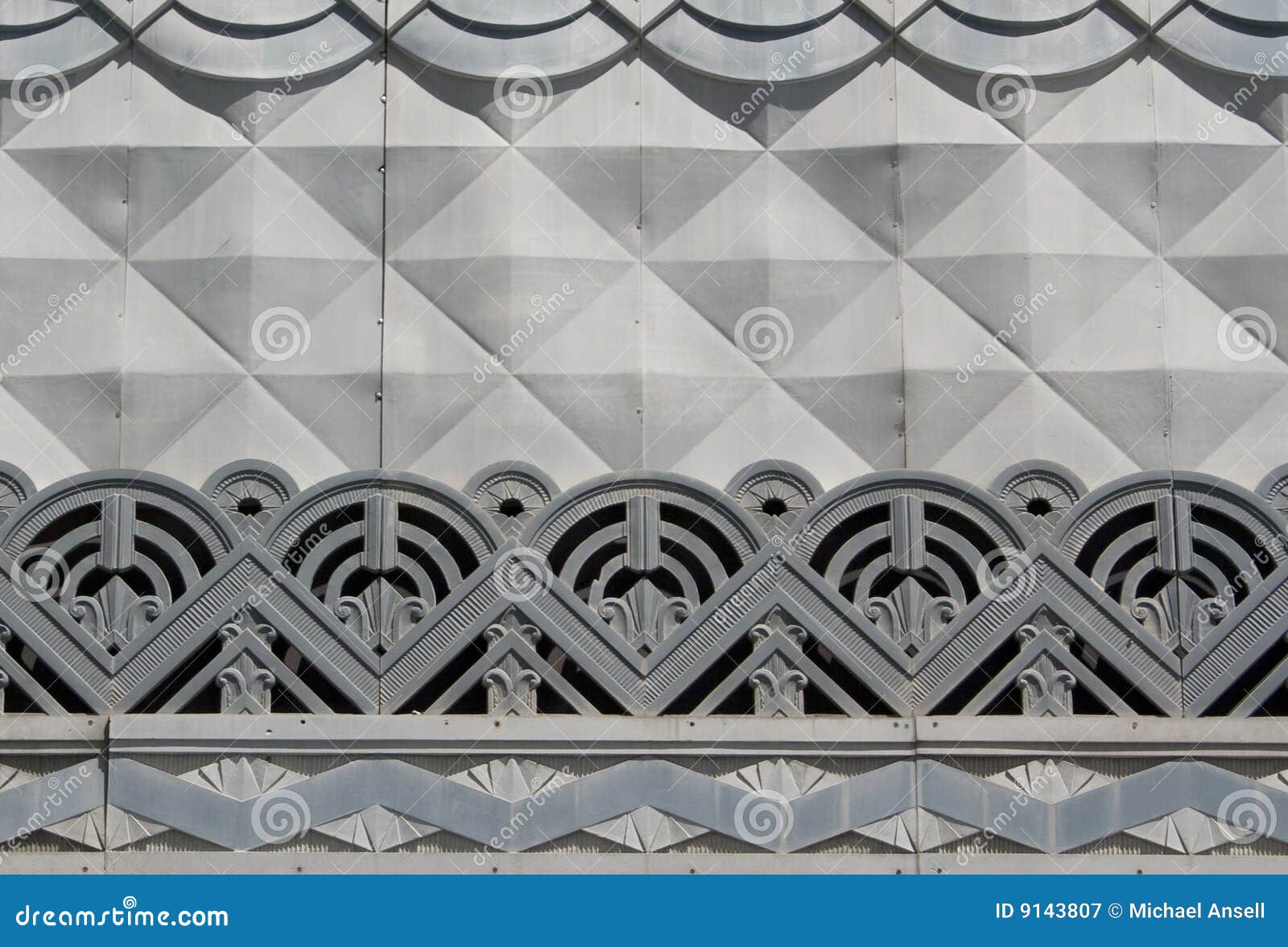 Art Deco detail stock image. Image of relief, architecture 9143807