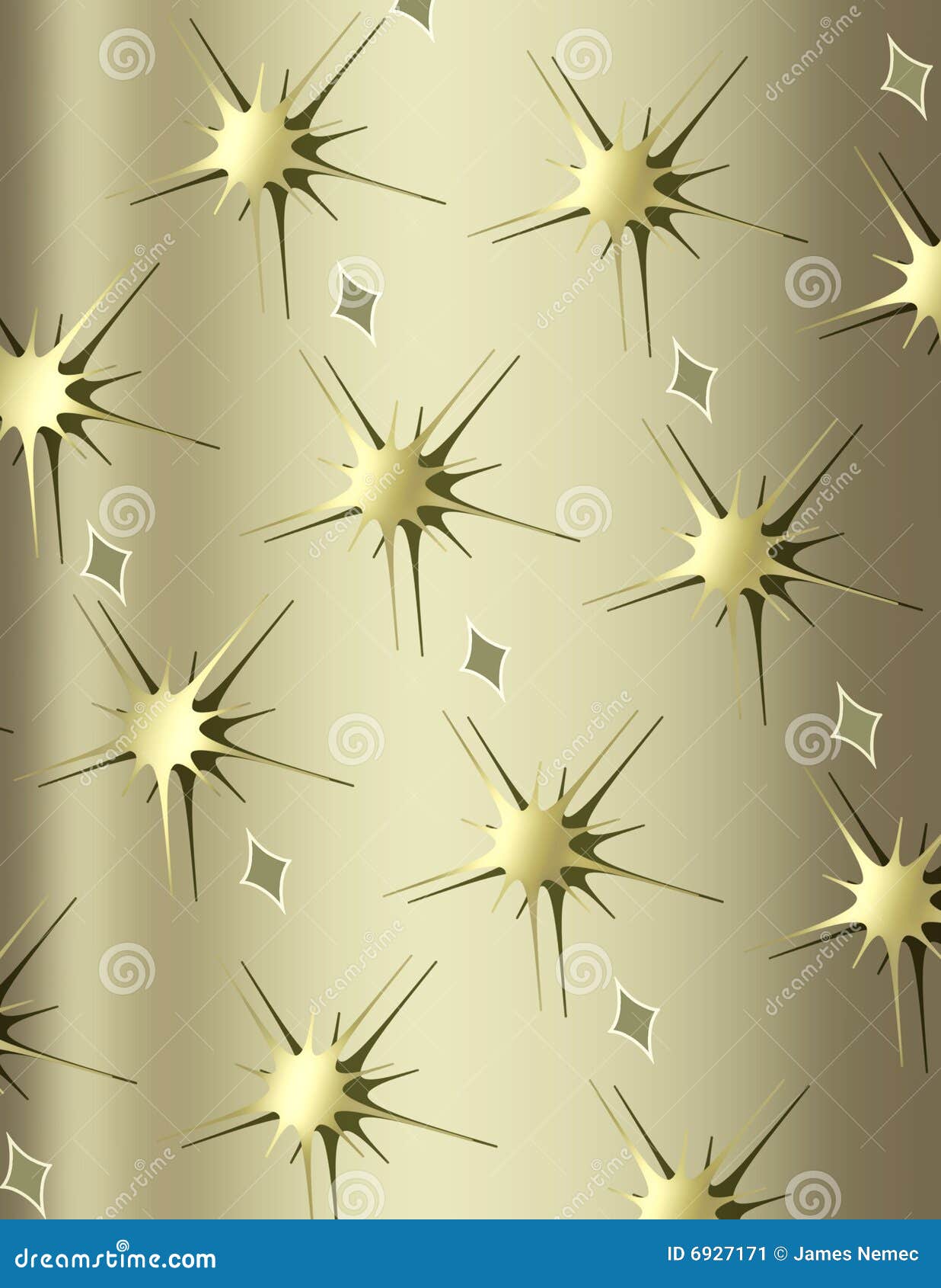 Art Deco Star Burst Background Stock Illustration Illustration of