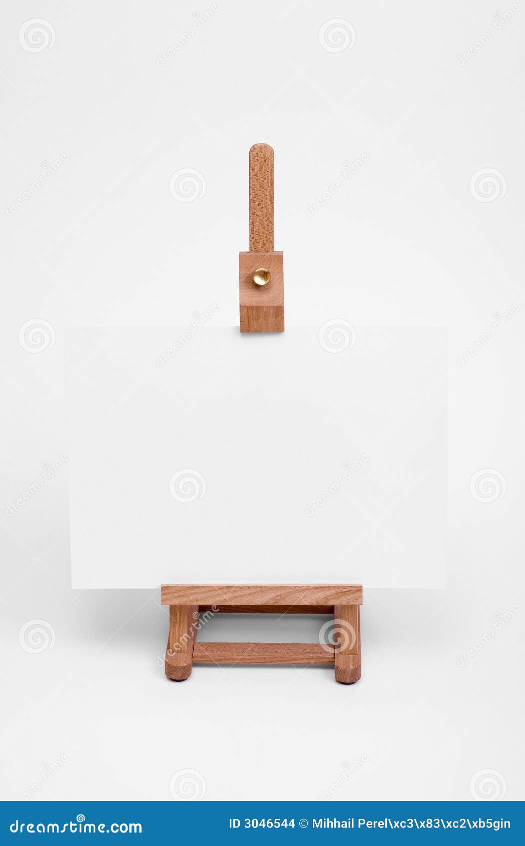 Wooden easel. Nice Wooden easel with clipping path , #Sponsored