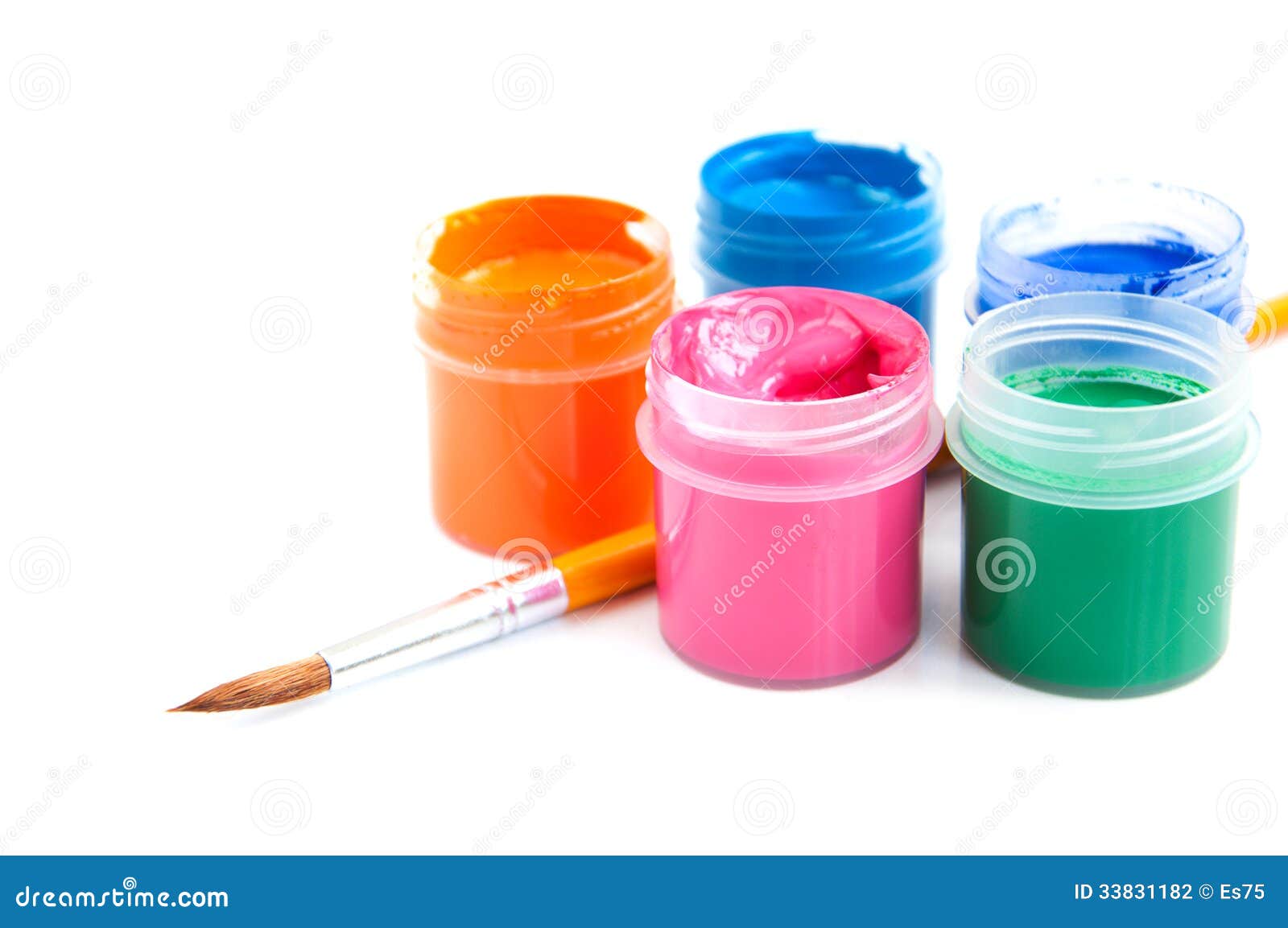 Art equipment stock photo. Image of painting, paintbrush 33831182