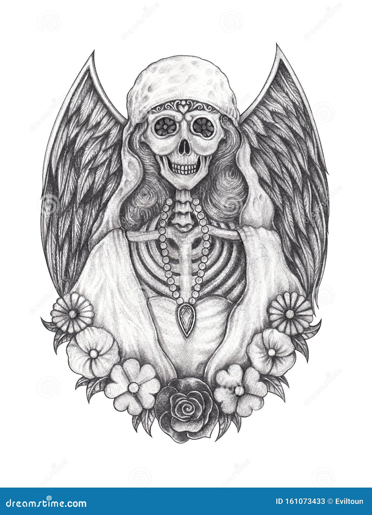 tattoo sketch design skull  Clip Art Library