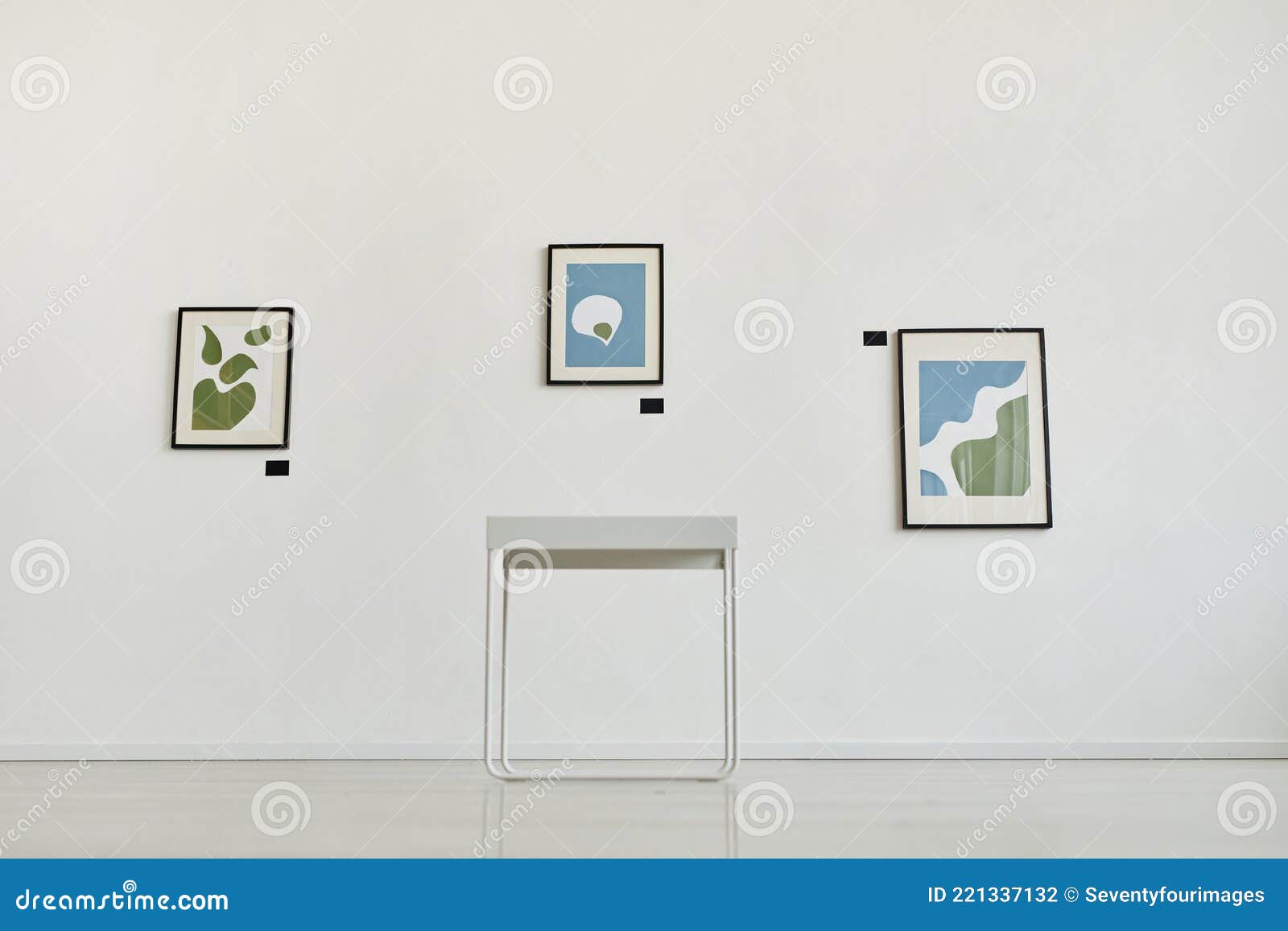 Art Gallery Background stock photo. Image of flooring 221337132