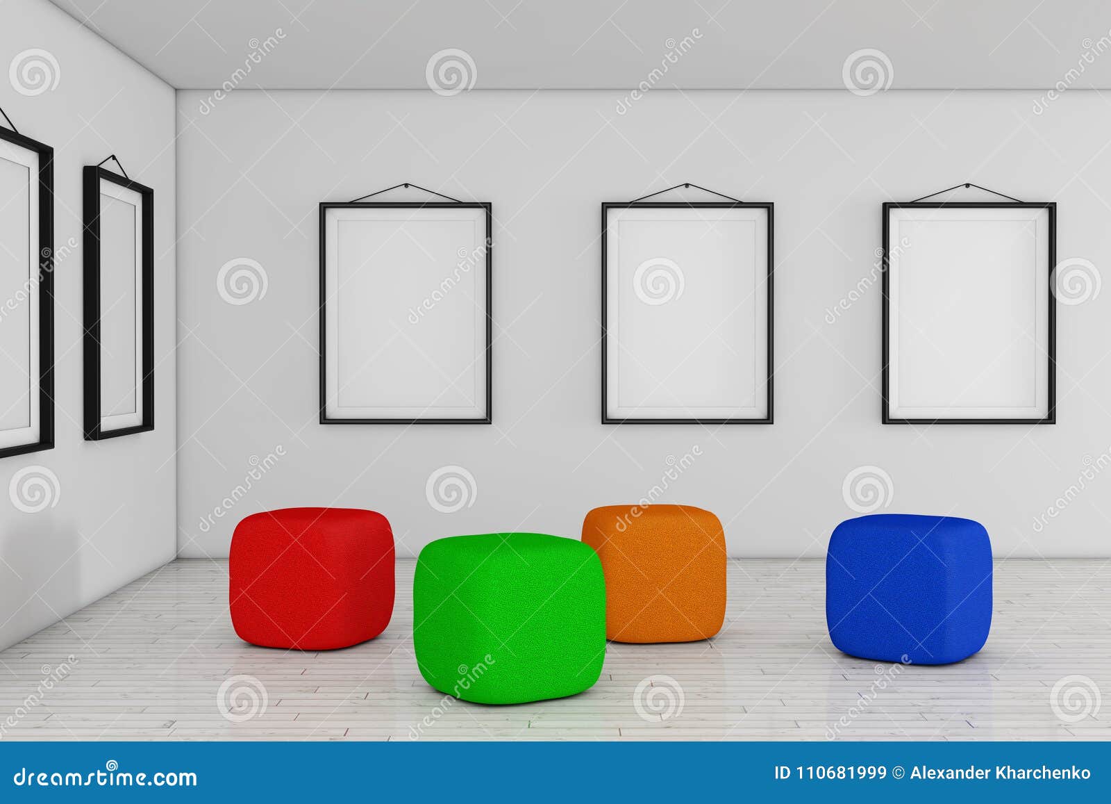 art-gallery-museum-with-white-blank-placard-mockup-frames-and-co-stock