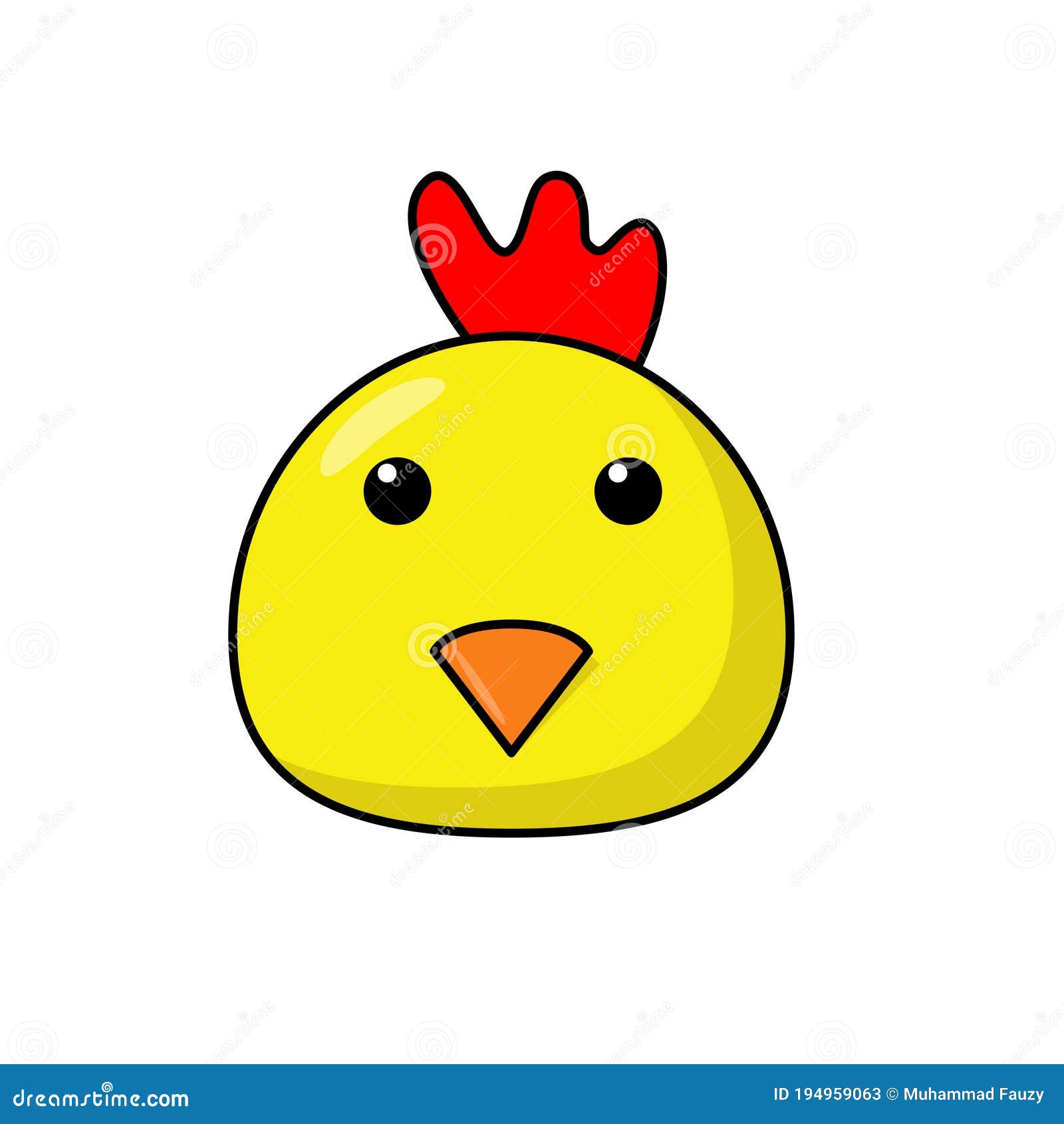 Cute and Simple Chicken Face Cartoon Illustration Isolated on White Background Stock Vector - Illustration of domestic, graphic: 194959063 Cute and Simple Chicken Face Cartoon Illustration Isolated on White Background Stock Vector - Illustration of domestic, graphic: 194959063