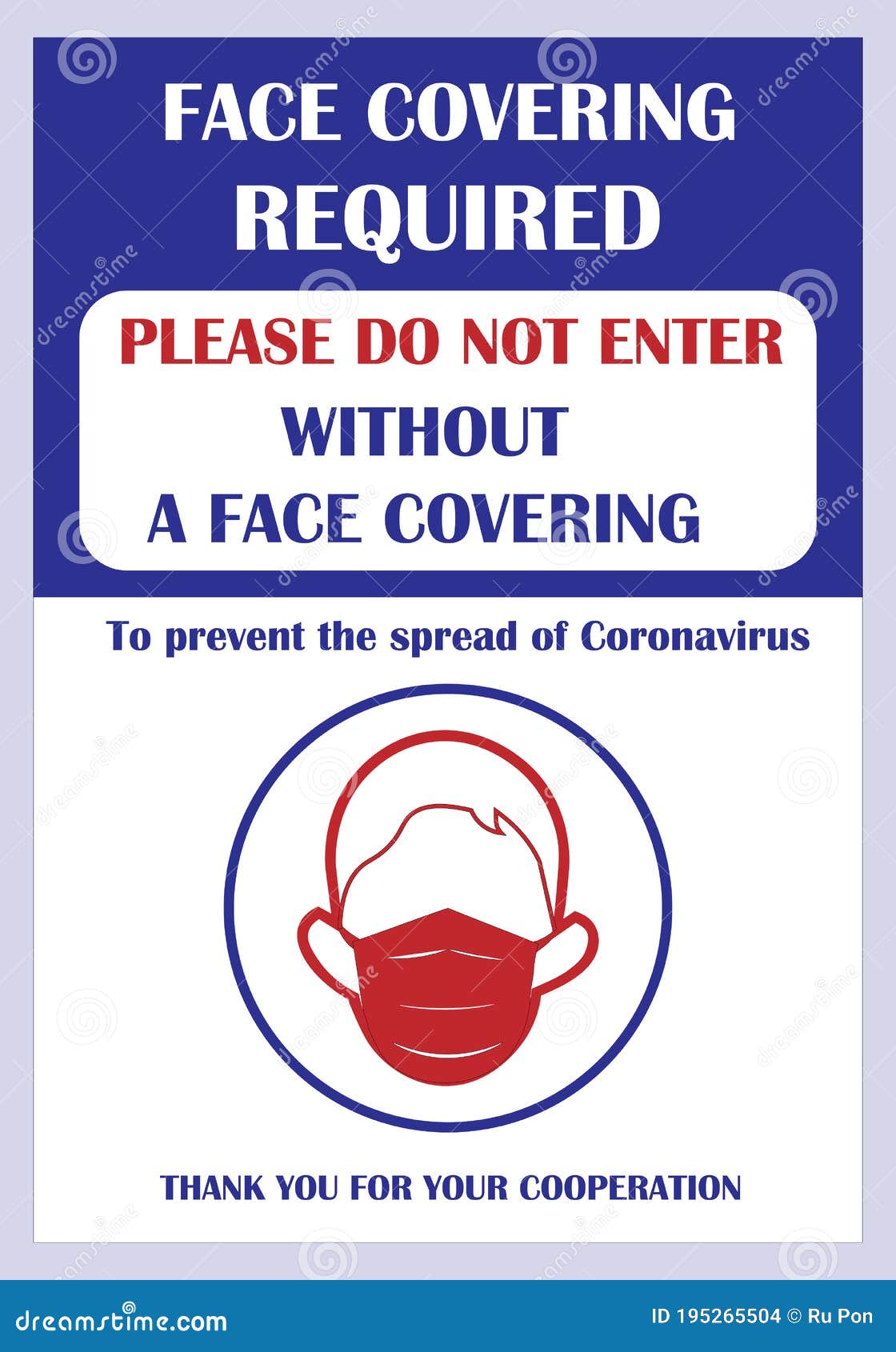 warning sign for coronavirus notice sign for covid 19 warning safety