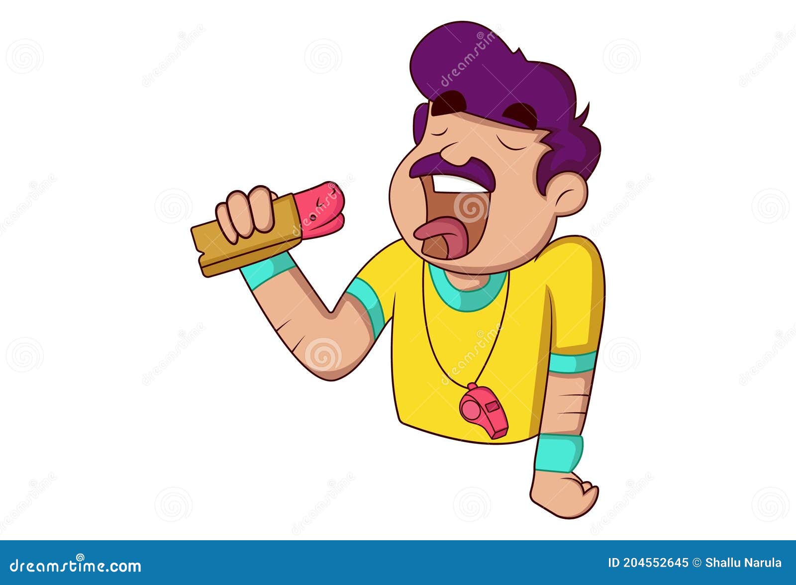 Illustration Of Physical Examination Cartoon Vector | CartoonDealer.com