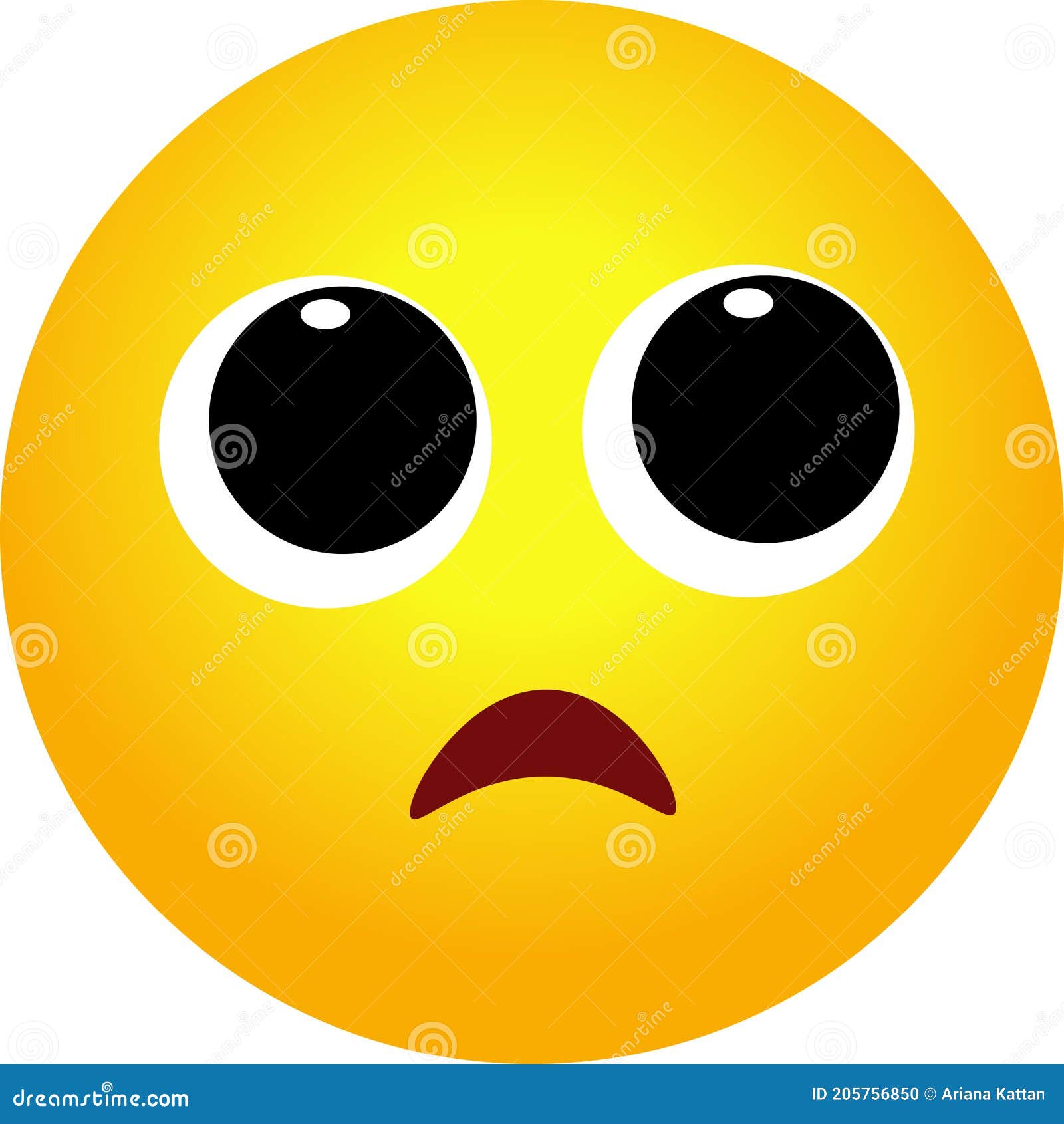 Tired Face Emoji Upset Emotion Stock Photo Image of emotion, upset