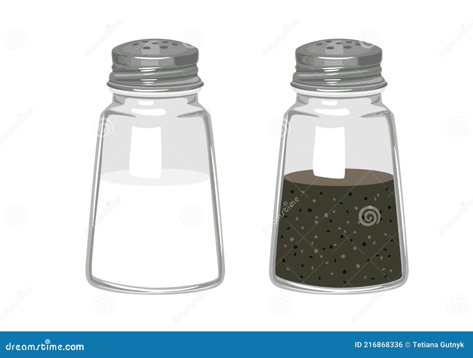 Vector Cartoon Salt and Pepper Shaker Isolated Stock Vector - Illustration of isolated, bottle: 216868336 Vector Cartoon Salt and Pepper Shaker Isolated Stock Vector - Illustration of isolated, bottle: 216868336