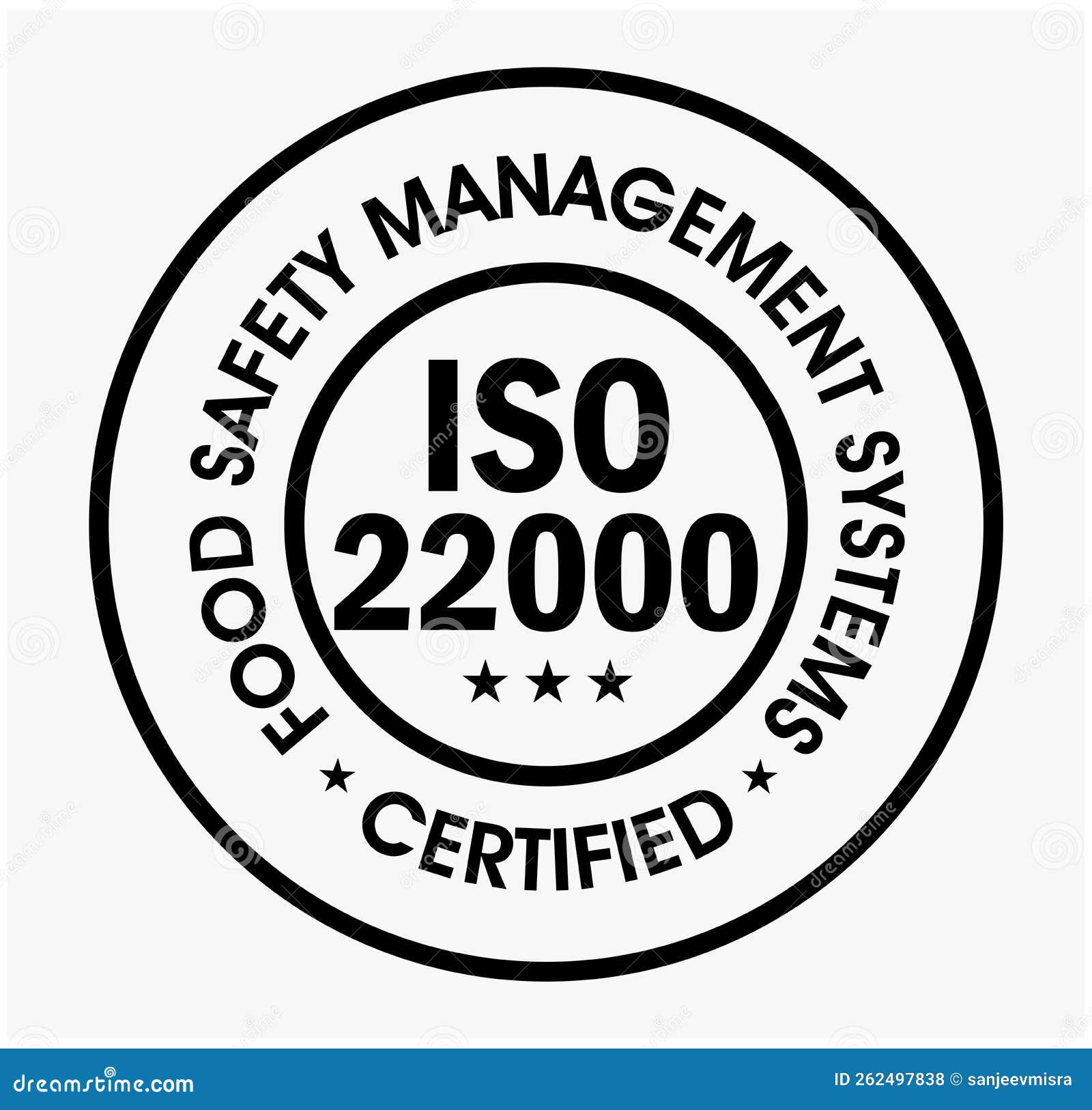 Food Safety Management System Certified Iso 22000 Vector Icon food-safety-management-system-certified-iso-22000-vector-icon
