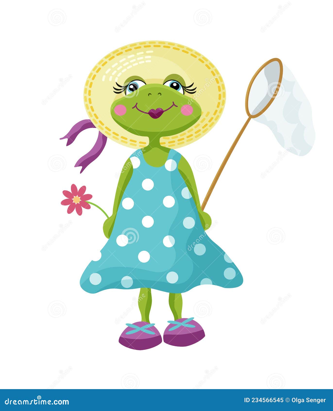 Butterfly Catcher Vector Illustration 15520388