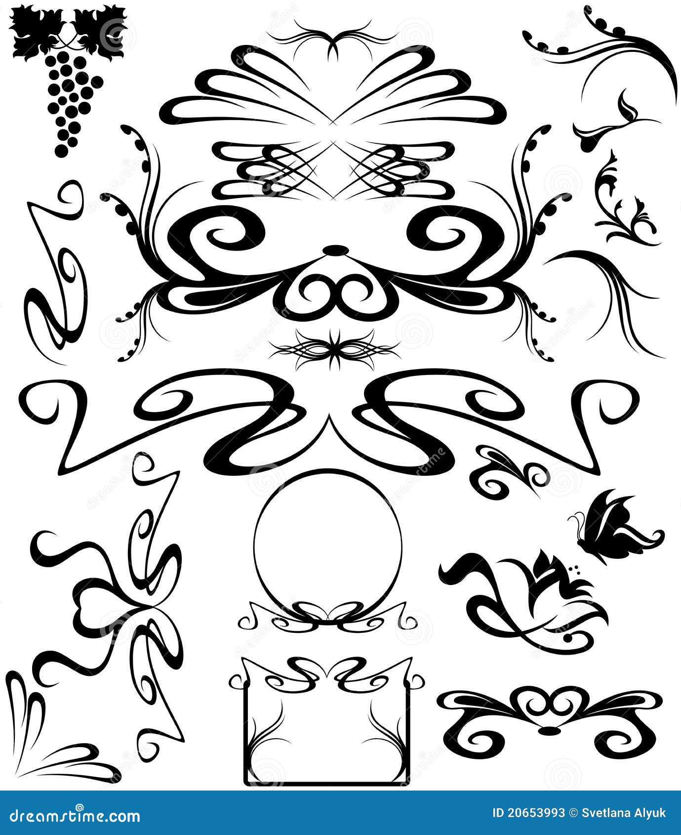 free vector art nouveau clipart - photo #23