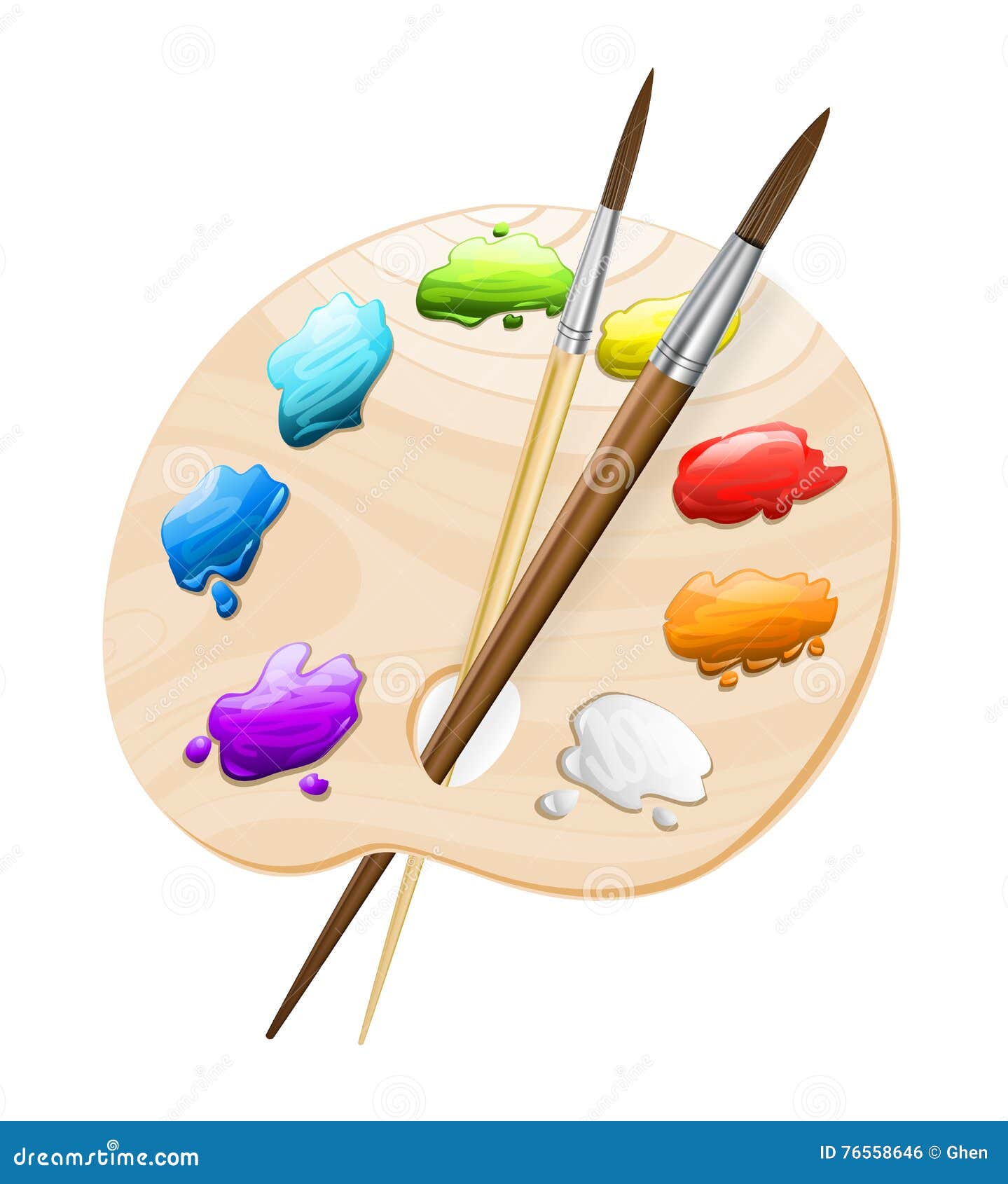 Paintbrush Stock Illustrations – 243,137 Paintbrush Stock Illustrations,  Vectors & Clipart - Dreamstime