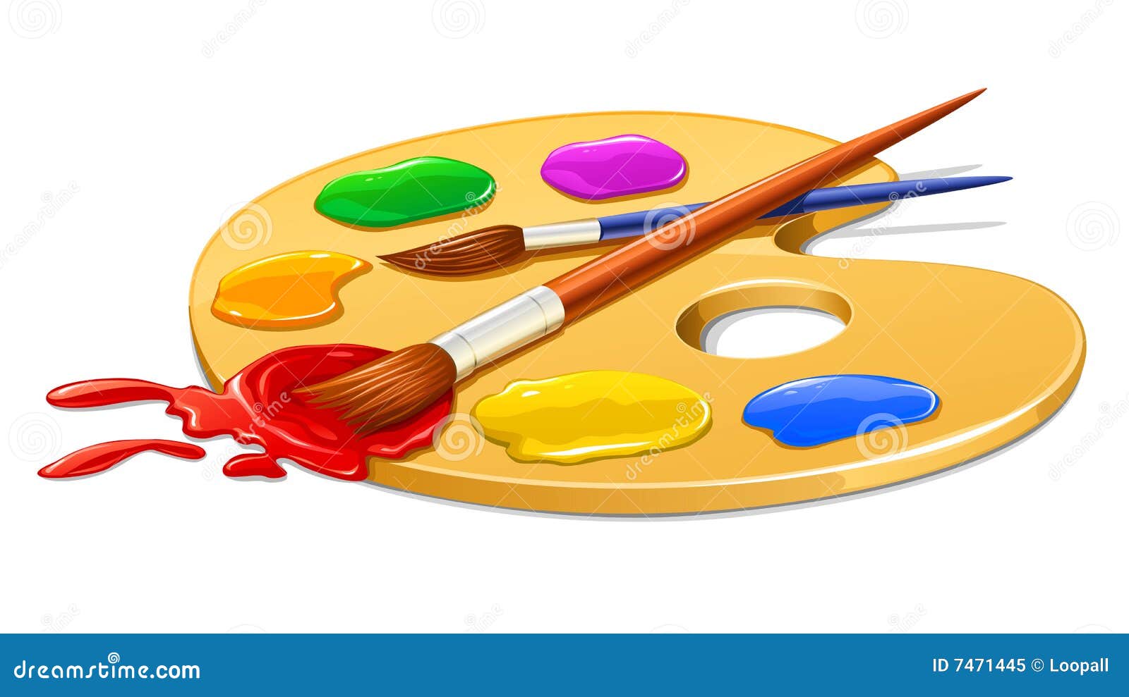 Paint Palette Art Stock Illustrations – 108,378 Paint Palette Art Stock  Illustrations, Vectors & Clipart - Dreamstime