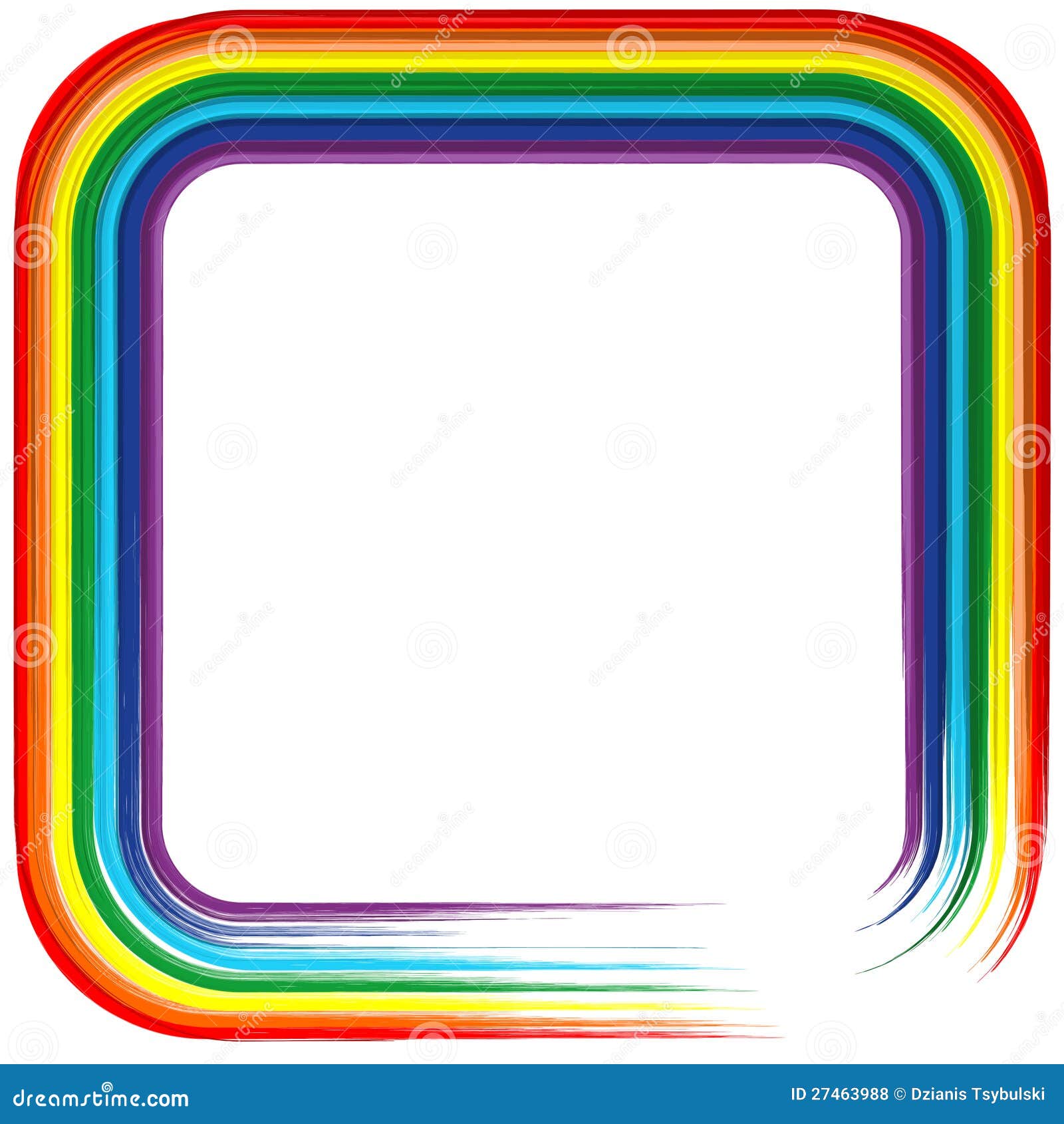 rainbow frame clipart - photo #25