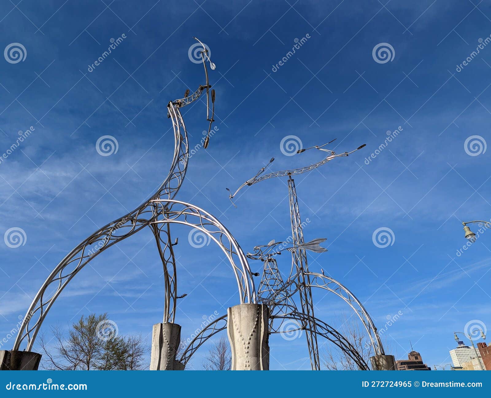 Art sculpture wind vane stock image. Image of sculpture 272724965