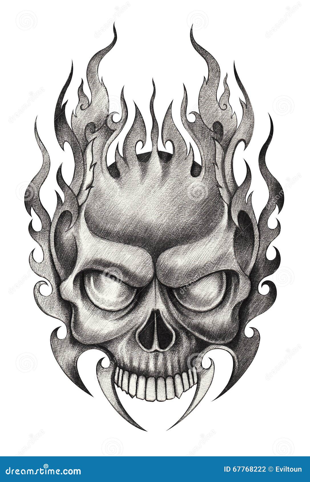 Evil Skull Tattoo Designs| Tattoodesigns