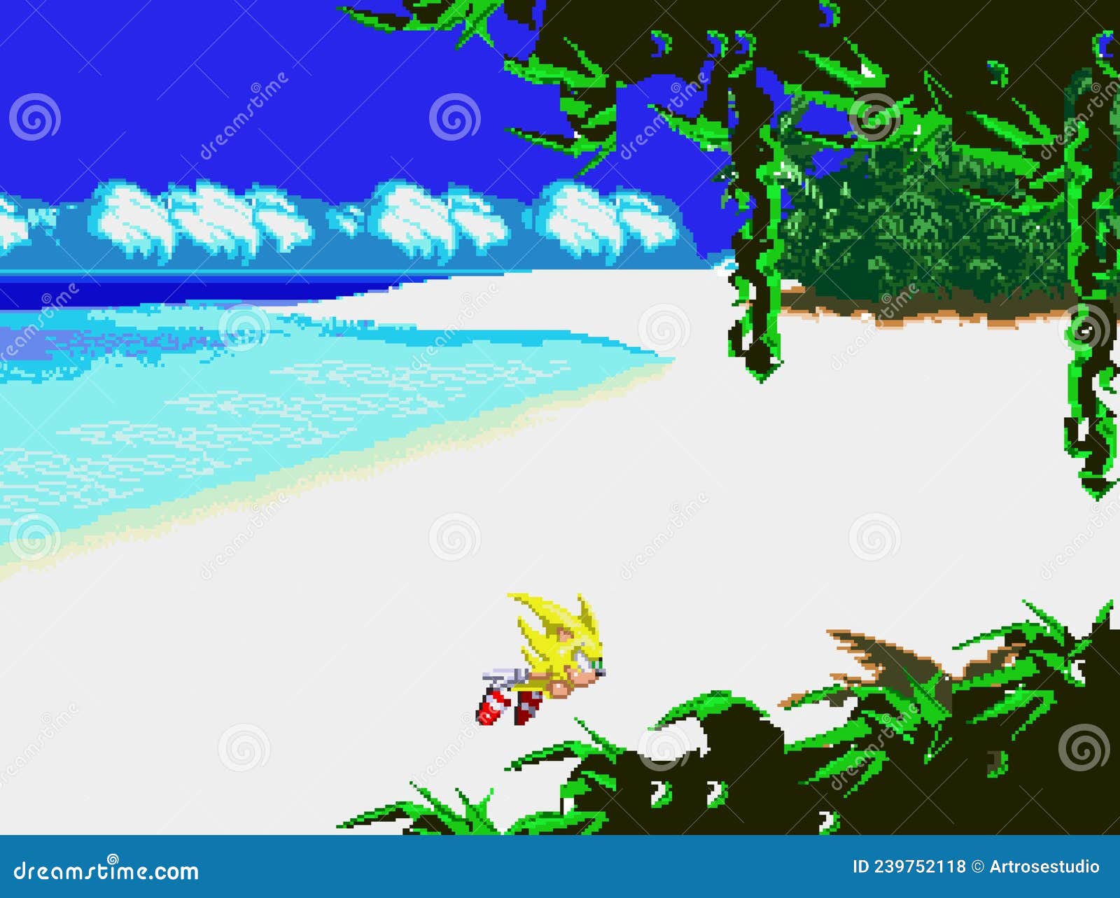 super sonic 3 socramgns - Illustrations ART street