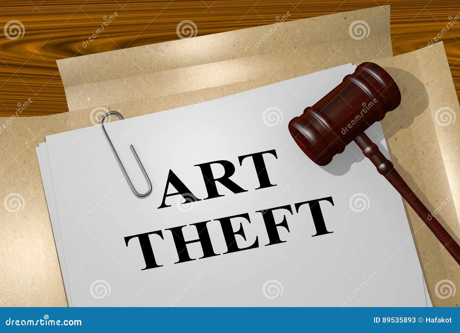 Art Theft legal concept stock illustration. Illustration of legal