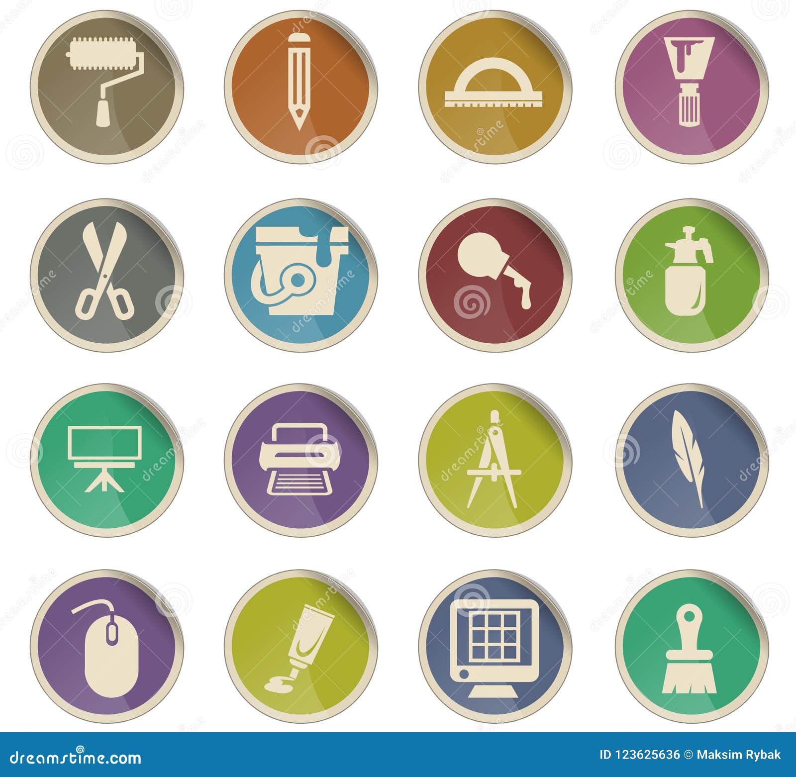 tools set icon tools set icon