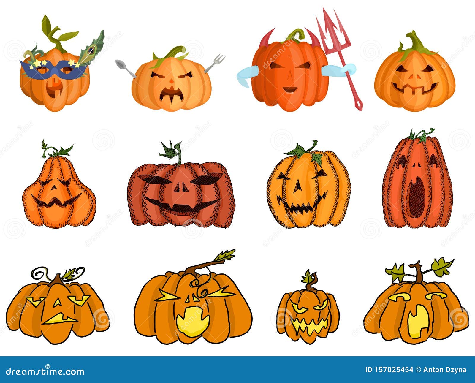 Desenhos de Abóbora Halloween - Como desenhar Abóbora Halloween passo a  passo
